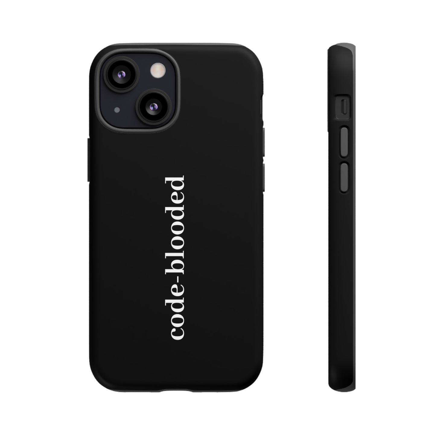 Code Blooded (Technology Programmers) iPhone Case