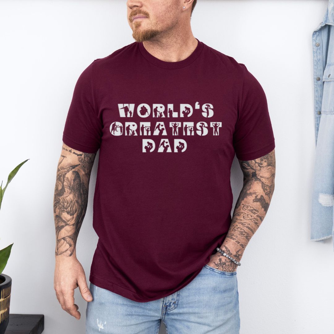World's Greatest Dad Ultimate Comfort T-shirt