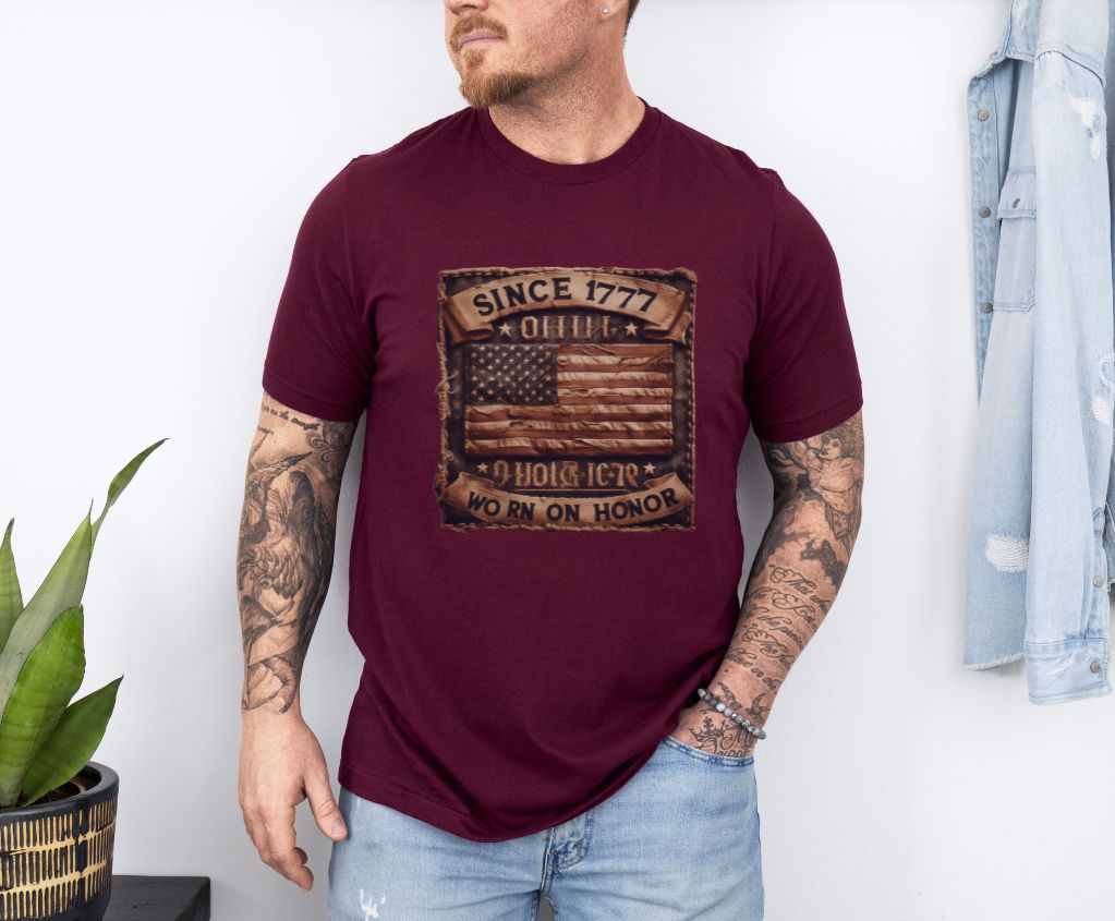 US Flag Day Commemorative Graphic T-shirts, Patriotic T-shirts