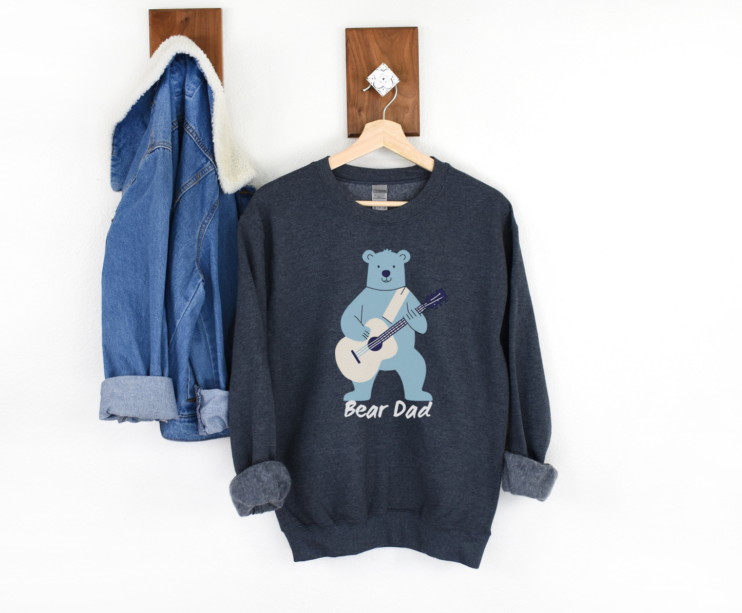Graphic Fathers Day Sweatshirts, Gifts For Musician Dad Birthday