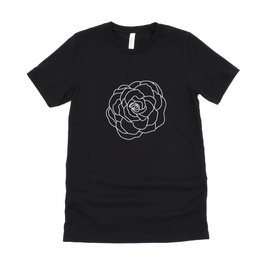 Cherry Bloom Floral Ultimate Comfort Styled T-shirt