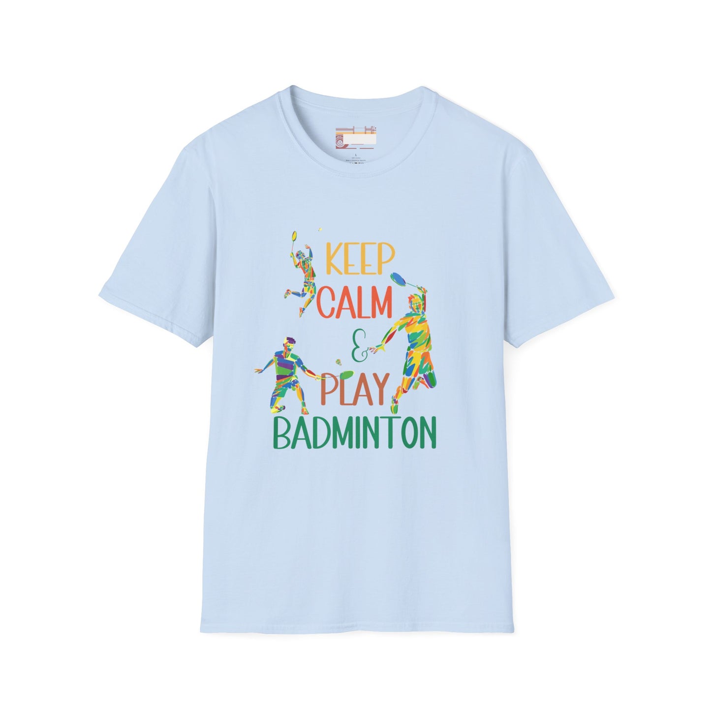 Badminton Game Day Graphic Comfort Unisex T-shirt