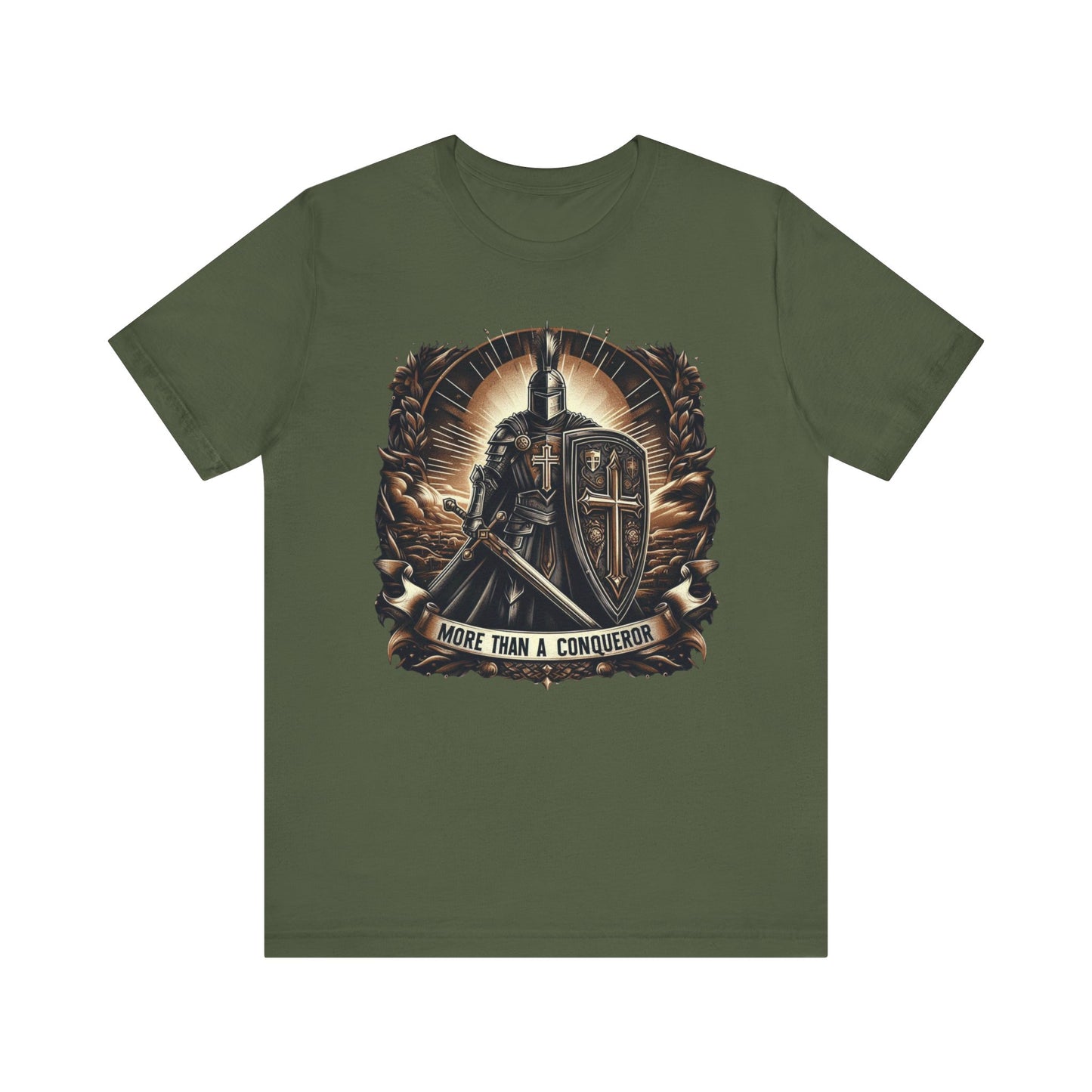 Christian Gospel Unisex More Than A Conqueror T-Shirt