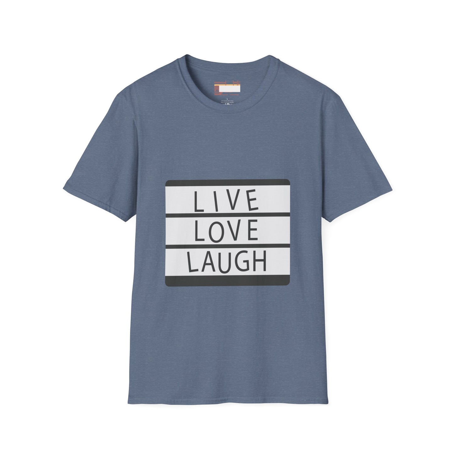 Live Love Laugh Designed Graphic Comfort Unisex T-shirt