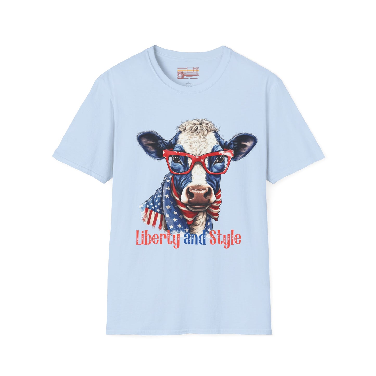 Liberty and Style July 4th Independence Day Ultimate Comfort Unisex T-shirt