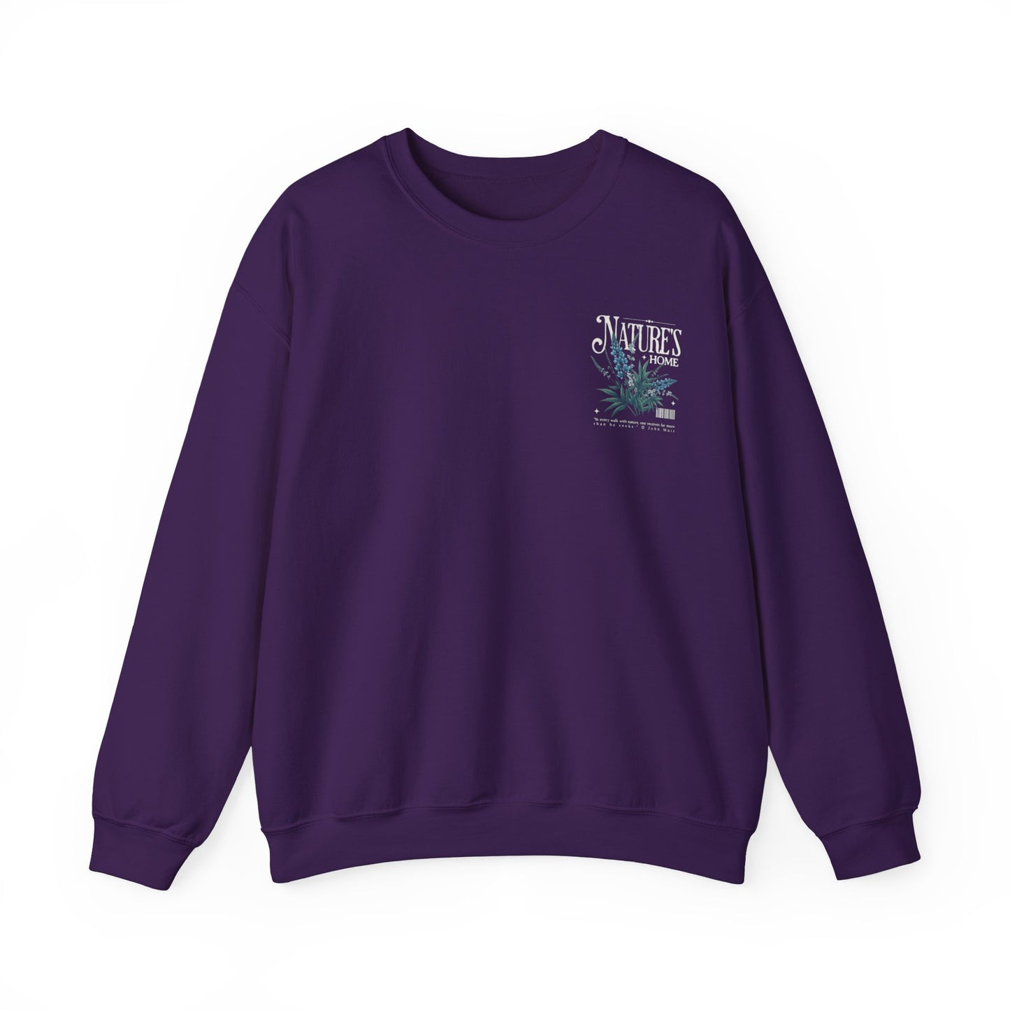 Graphic Designed Minimalist Crewneck Sweatshirt