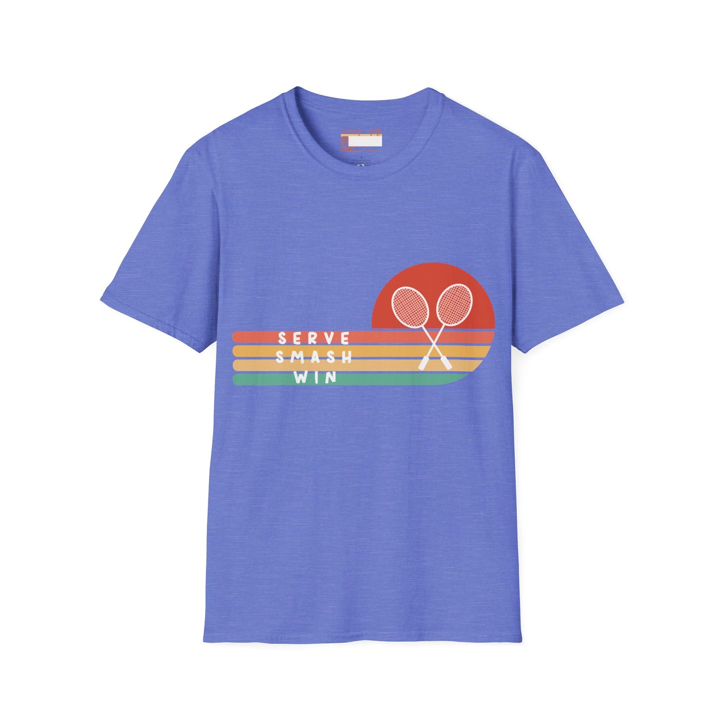Badminton Game Day Graphic Comfort Unisex T-shirt