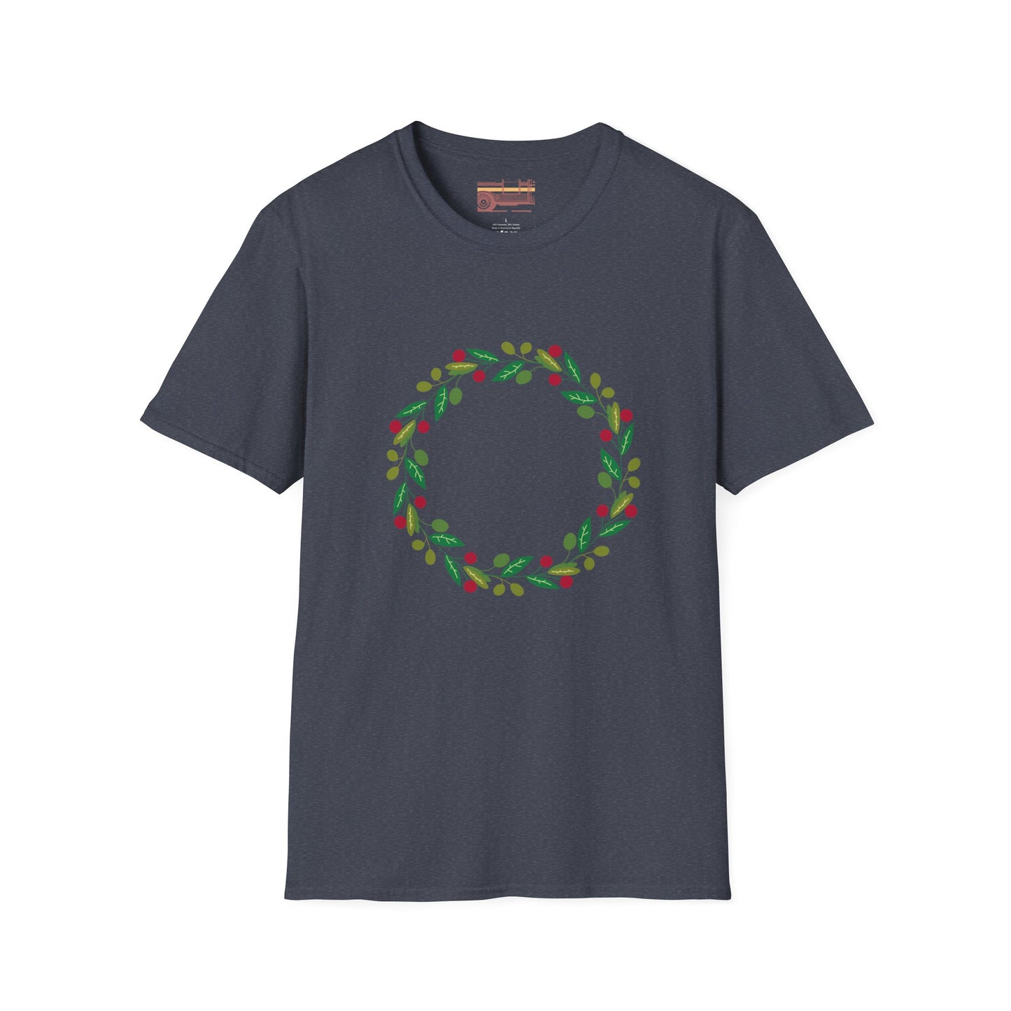 Circle Floral Combination Ultimate Comfort Styled Graphic T-shirt