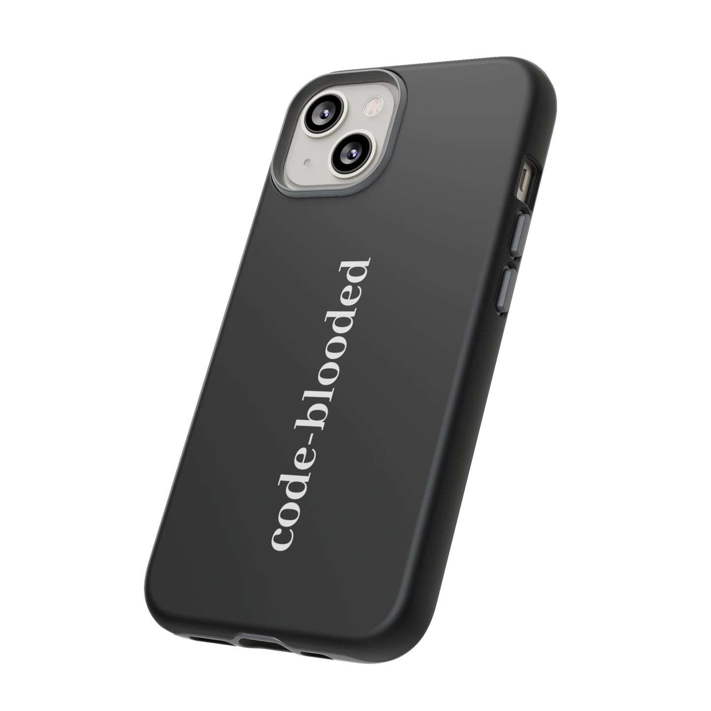 Code Blooded (Technology Programmers) iPhone Case