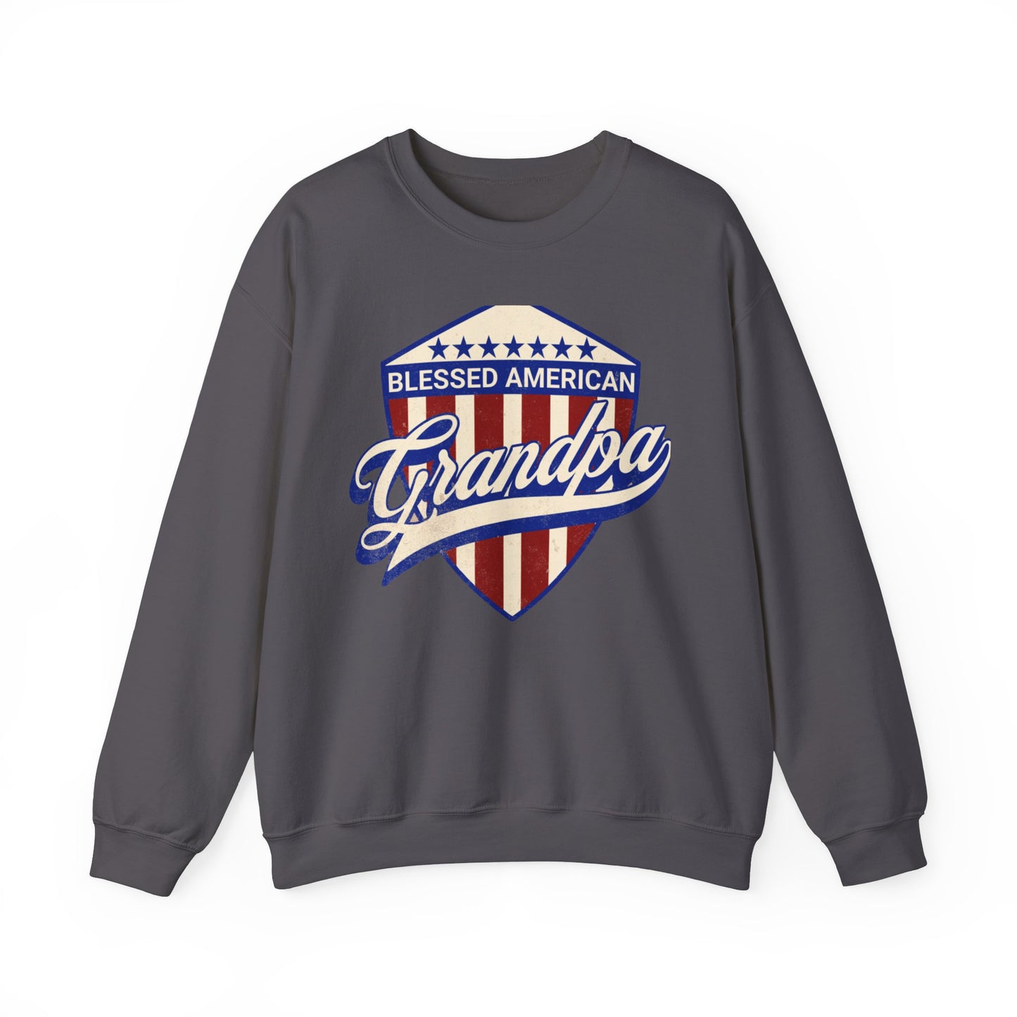 Graphic Designed Minimalist Unisex Grandpa Crewneck Sweatshirt