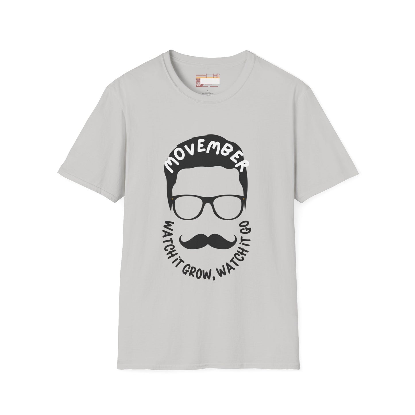 Movember Moustache Bearded Gang Graphic Comfort Unisex T-shirt