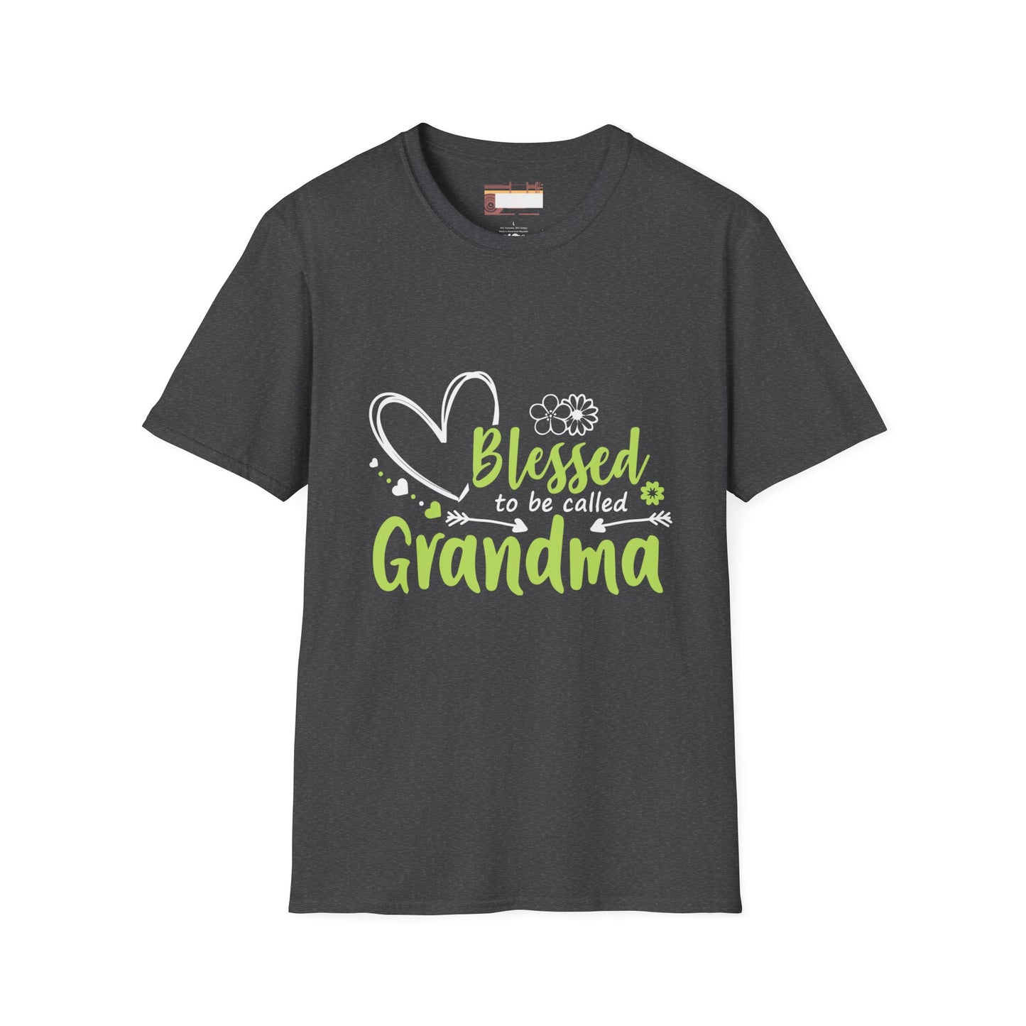 Graphic Designed Blessed Grand ma Minimalist Comfort T-shirt