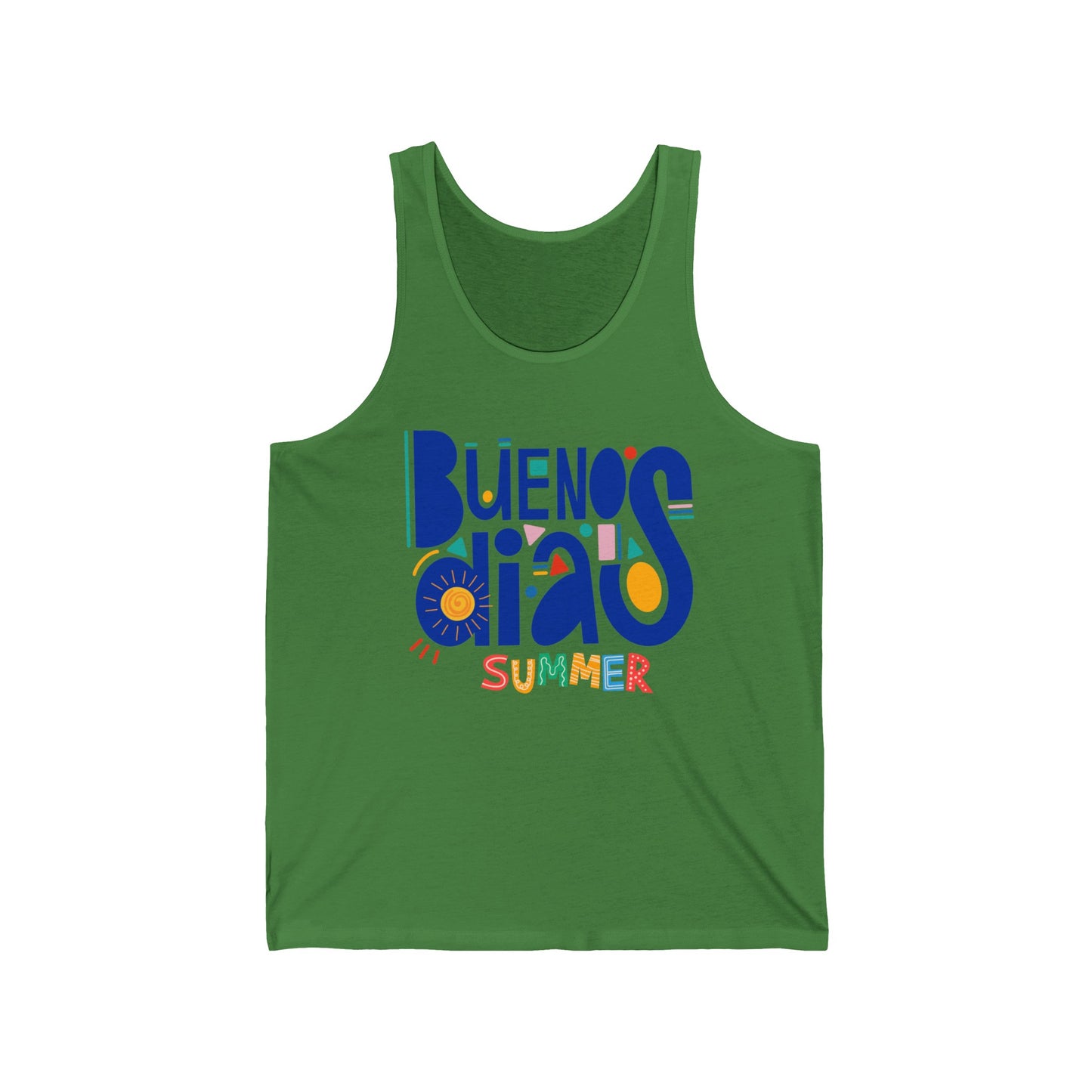 Buenos Dias Summer Ultimate Comfort Styled Unisex Tank Top
