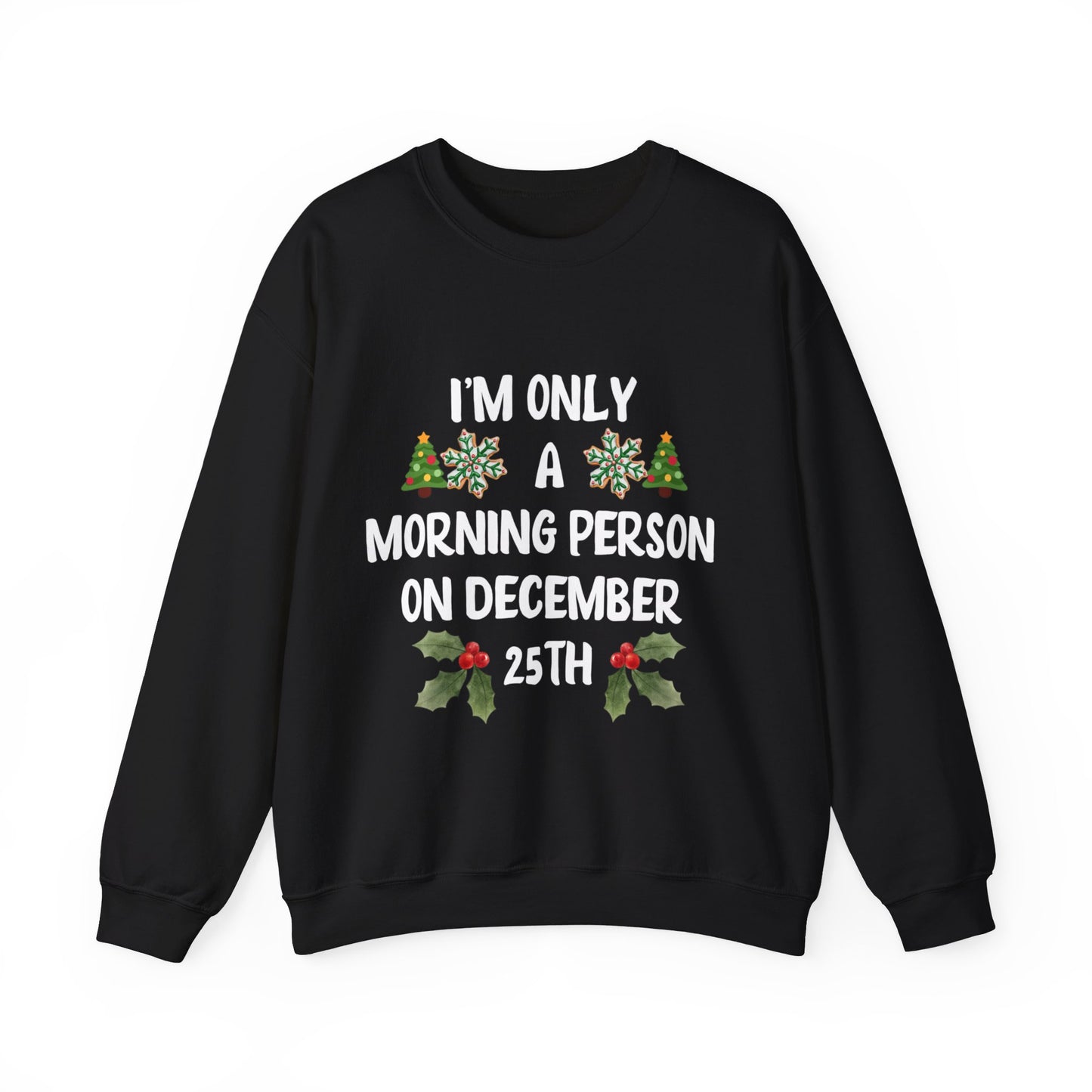 Graphic Designed Holiday Christmas Unisex Crewneck Sweatshirt
