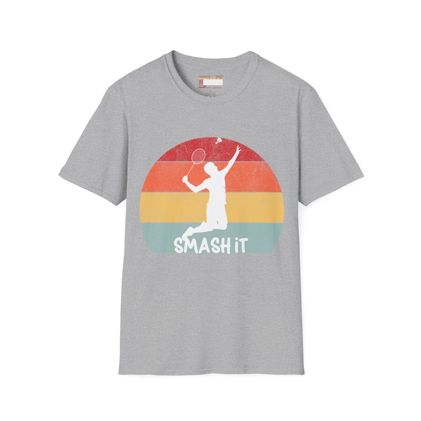 Badminton Game Day Graphic Comfort Unisex T-shirt