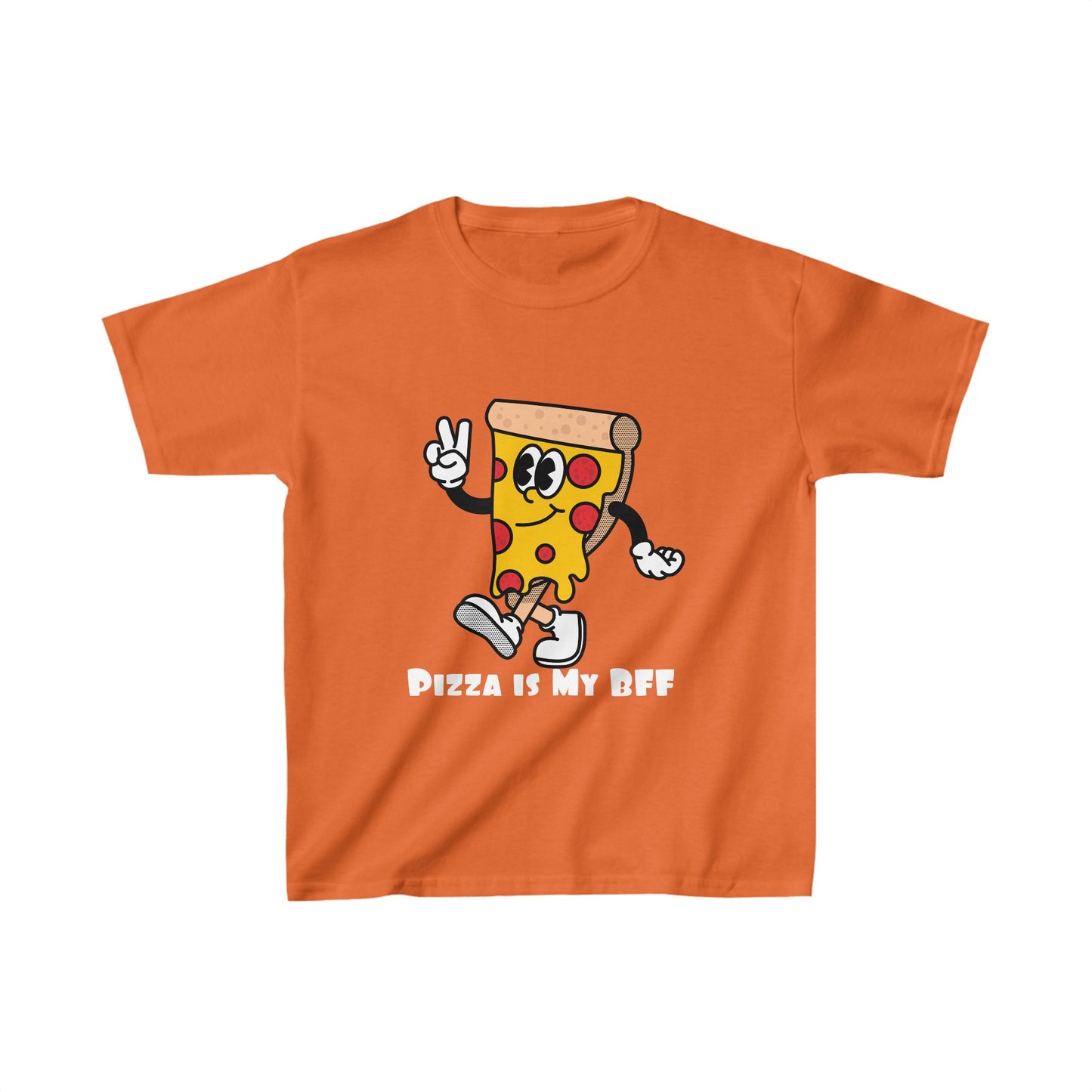Graphic Designed Kids Ultimate Pizza Is My BFF Unisex T-shirts