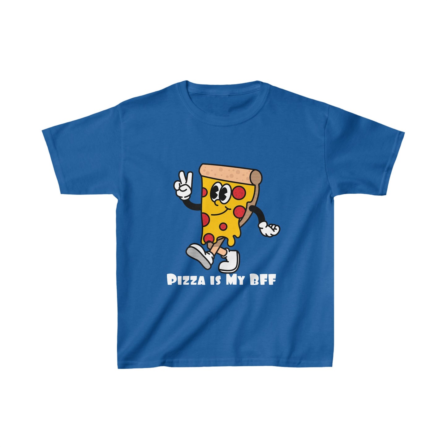 Graphic Designed Kids Ultimate Pizza Is My BFF Unisex T-shirts