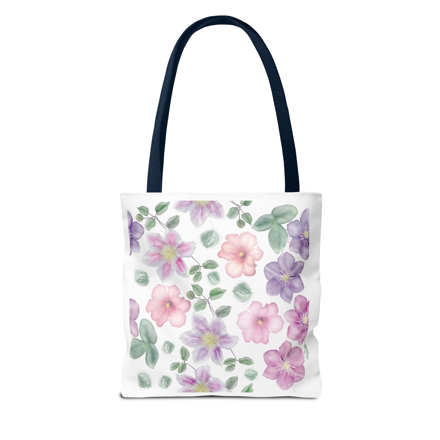 Summer Graphic Wild Flower Tote Bag