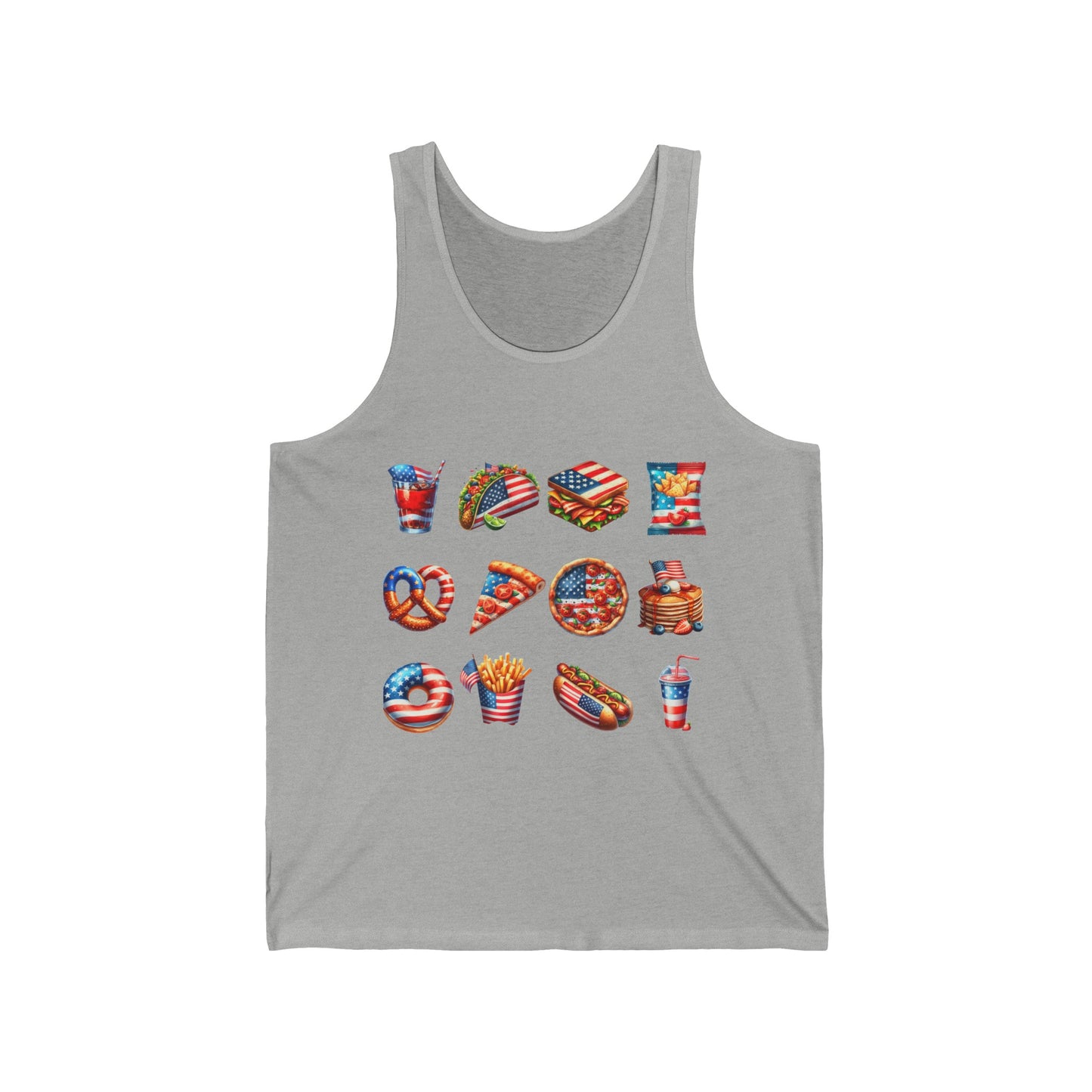 American Independence Graphic Ultimate Comfort Styled Unisex Tank Top