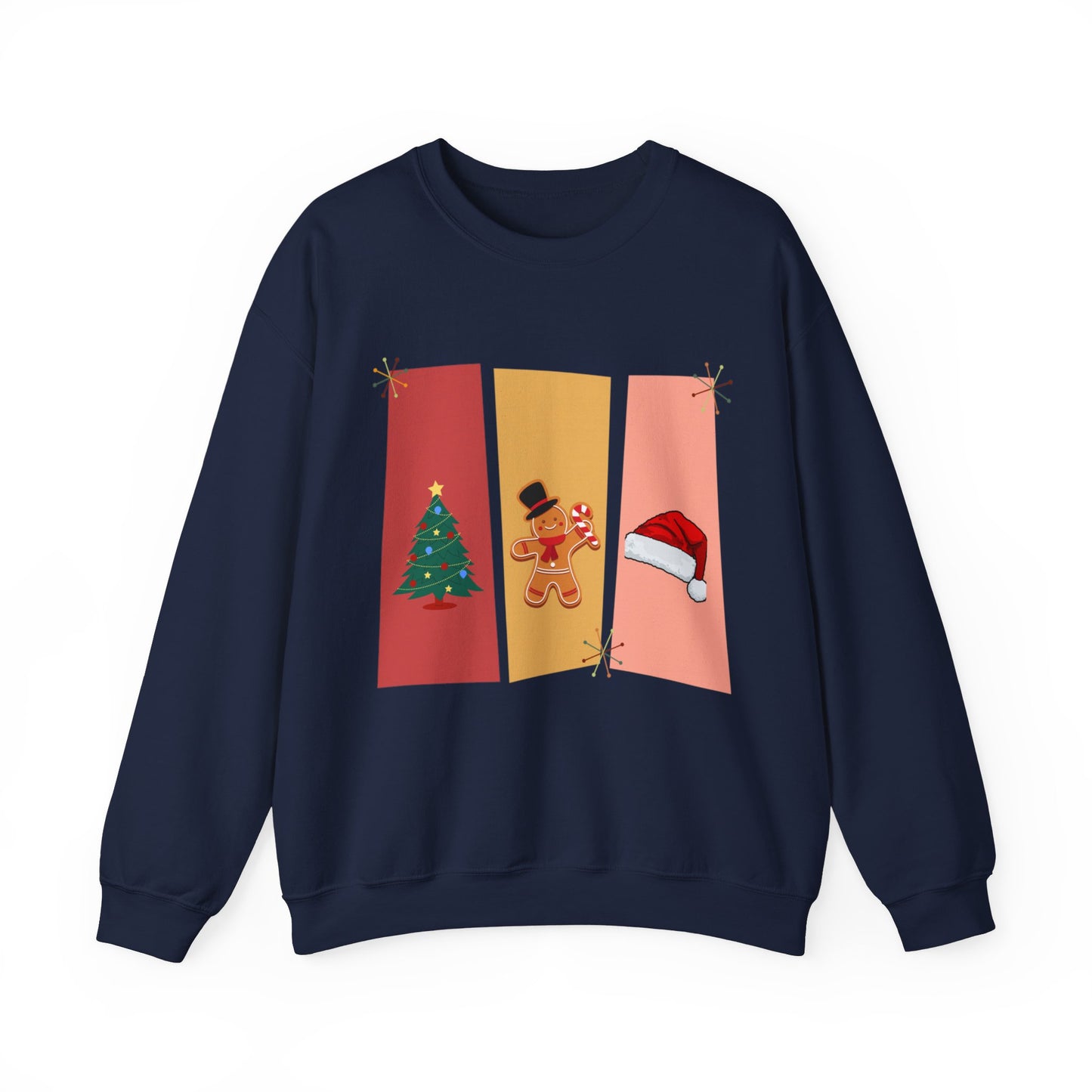 Graphic Designed Holiday Christmas Unisex Crewneck Sweatshirt