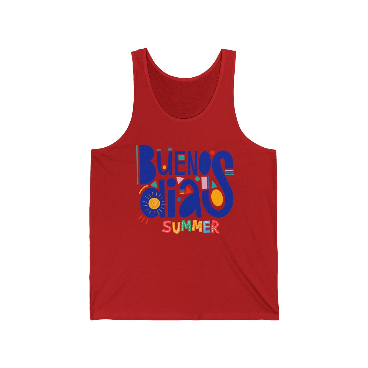 Buenos Dias Summer Ultimate Comfort Styled Unisex Tank Top