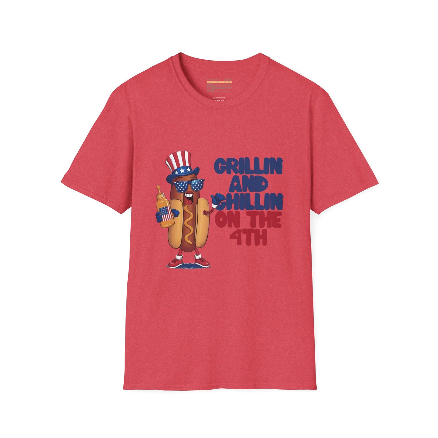 July 4th Ultimate Grilling and Chilling Comfort Unisex Funny T-shirt