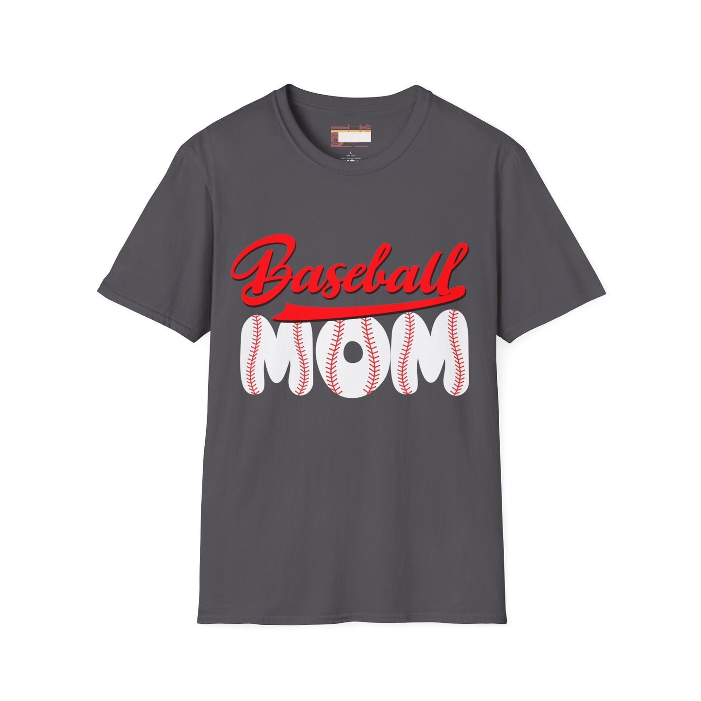 Graphic Base Ball Mom Comfort Styled T-shirts