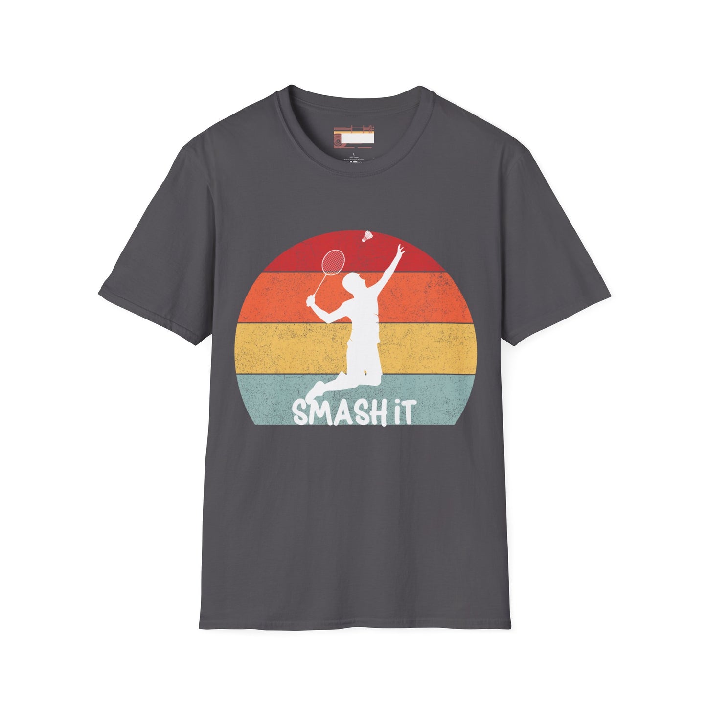 Badminton Game Day Graphic Comfort Unisex T-shirt