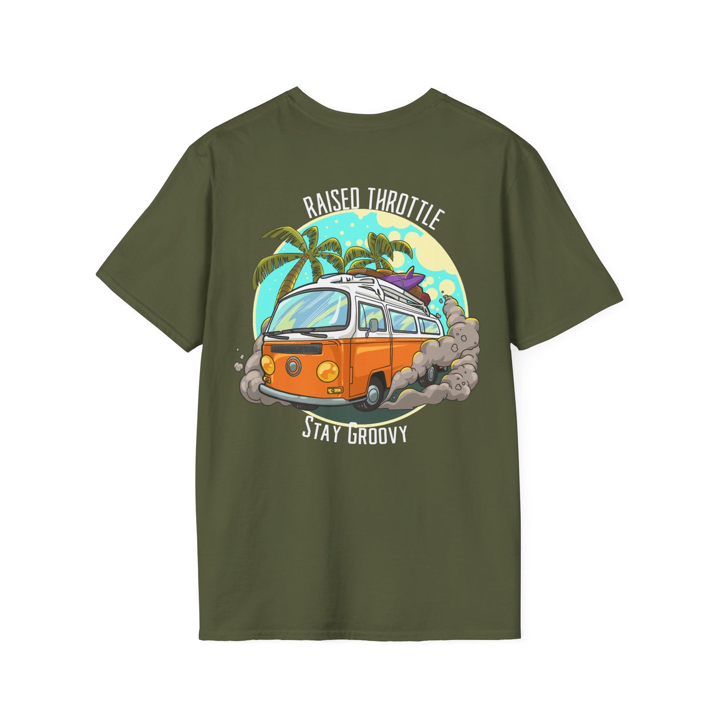 Raised Throttle Summer Ultimate Comfort Styled Unisex T-shirt