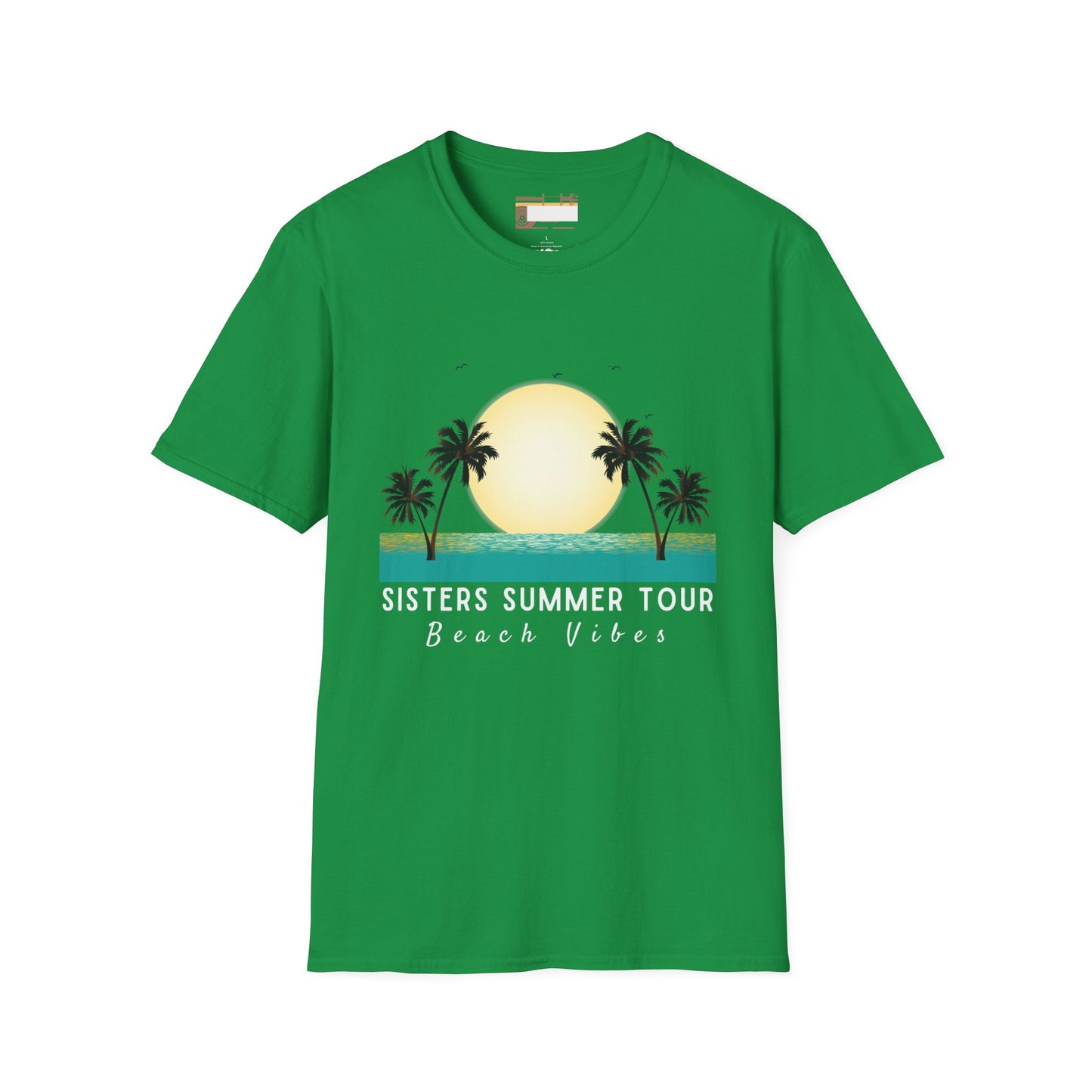 Graphic Sister Tour Comfort T-shirt, Christian Sister Outdoor Group Vacation Tees, Tees for Sisters Beach Cruise Trip