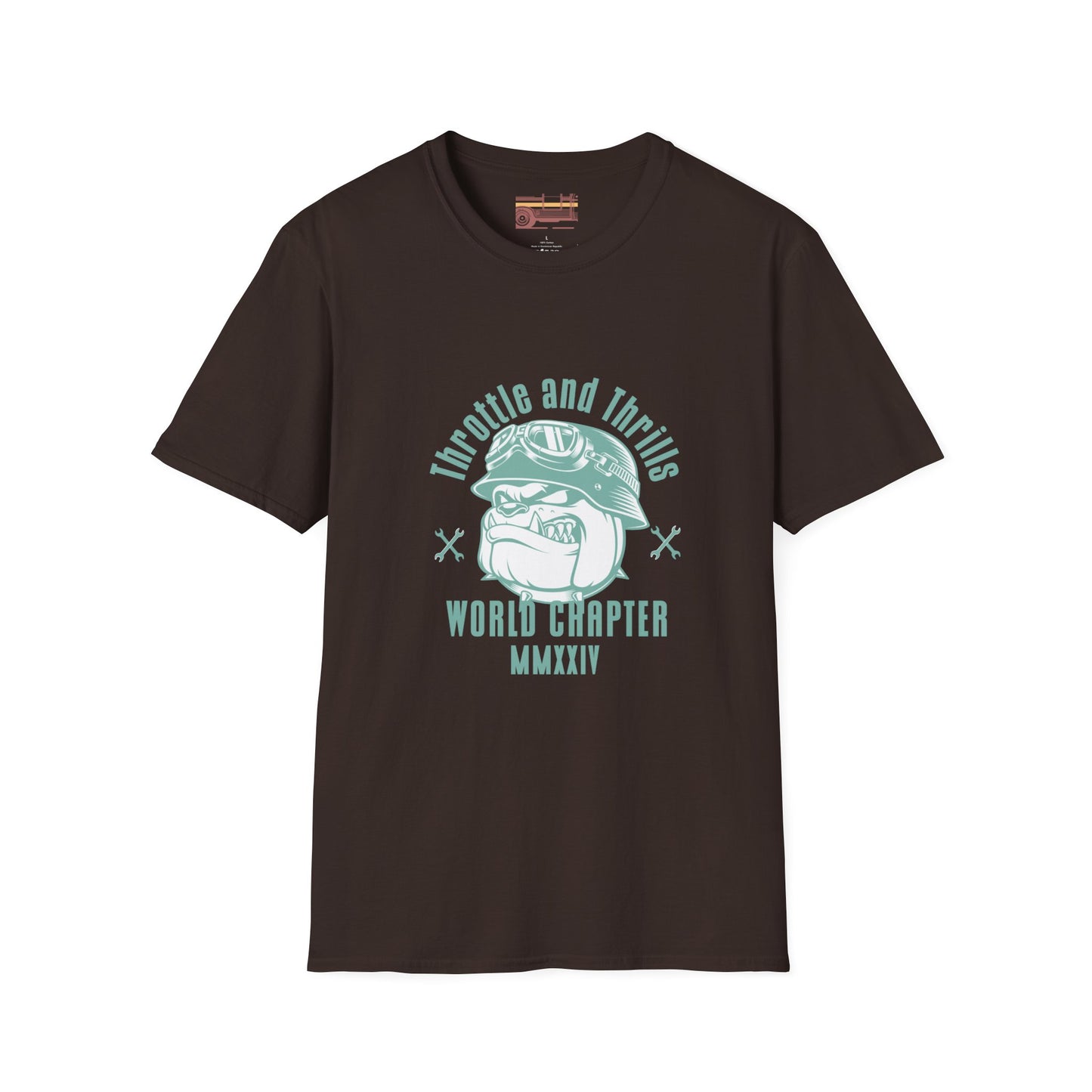 Throttle and Thrills Rider Ultimate Unisex Comfort Styled T-shirt