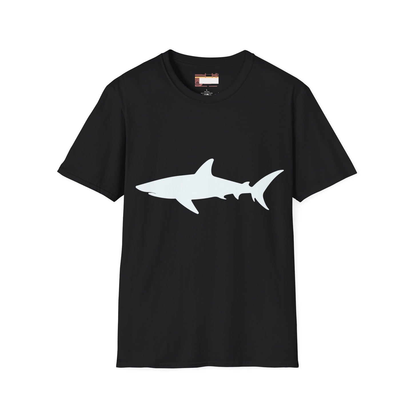 Graphic Designed Minimalist Shark Comfort Styled T-shirts