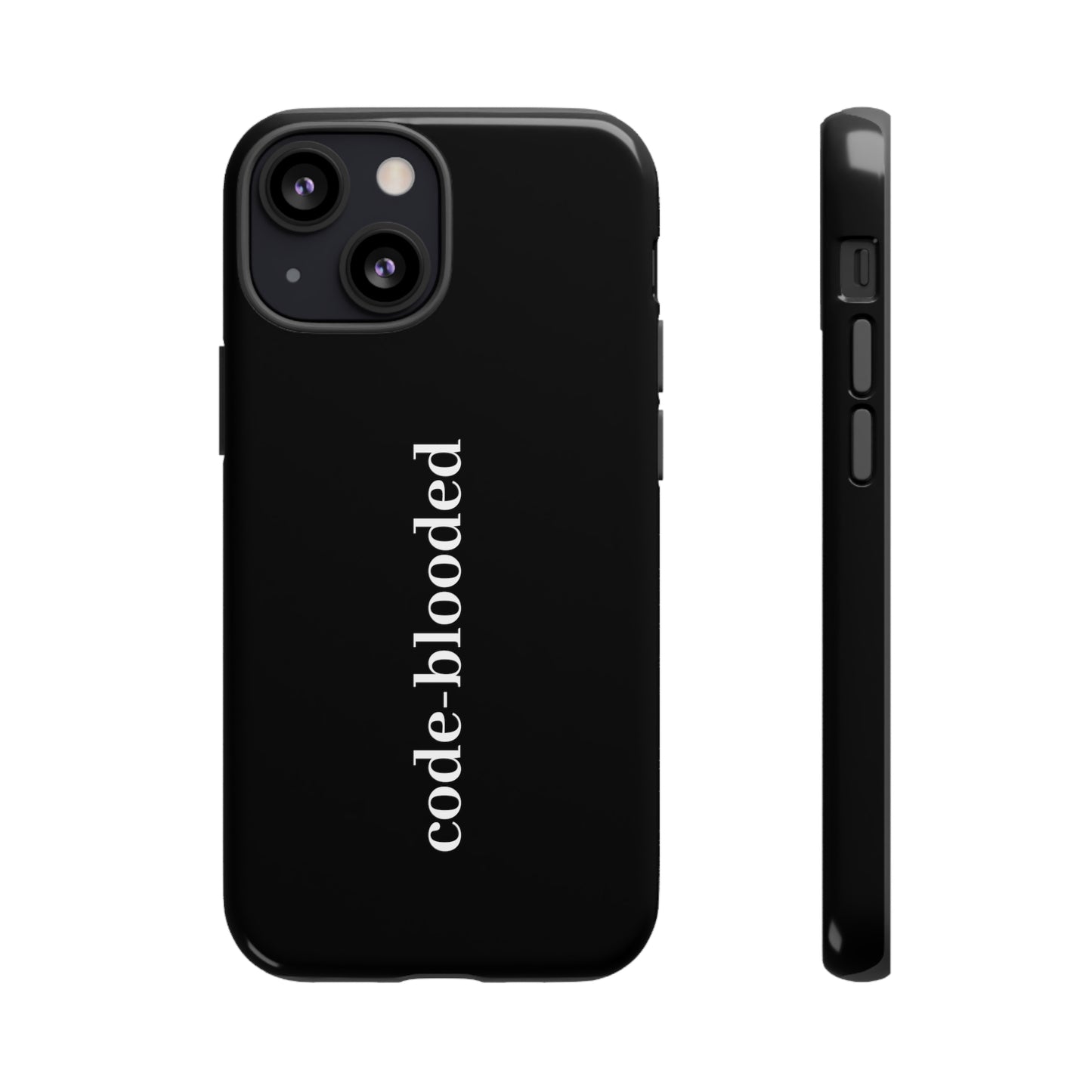 Code Blooded (Technology Programmers) iPhone Case