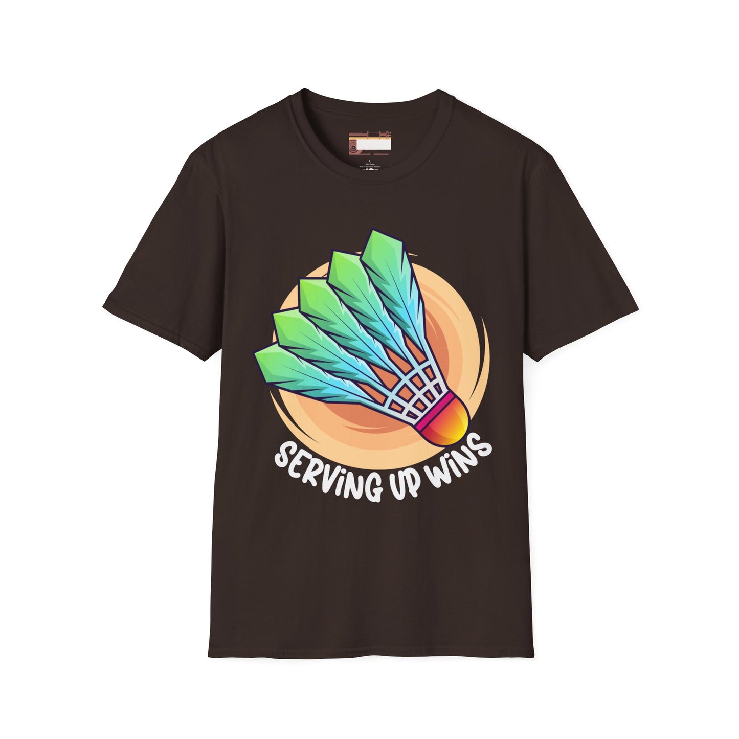 Badminton Game Day Graphic Comfort Unisex T-shirt