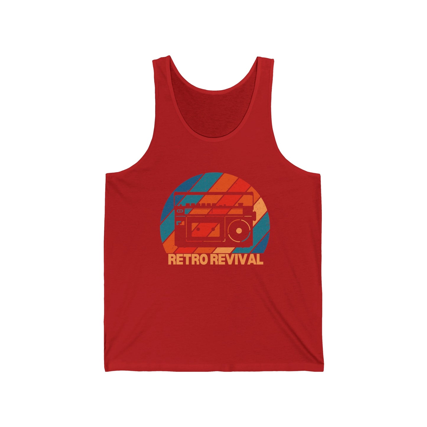 Retro Revival Graphic Ultimate Comfort Styled Unisex Tank Top