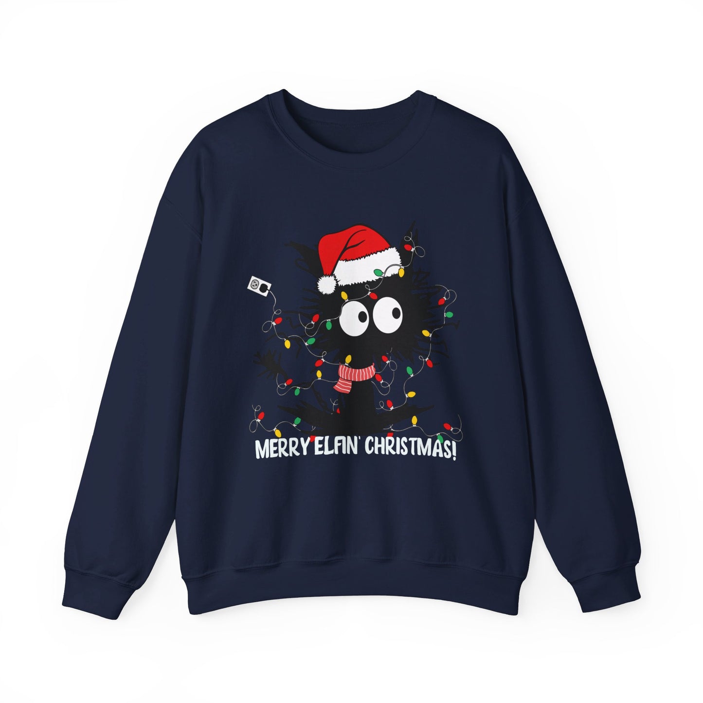 Graphic Designed Holiday Christmas Unisex Crewneck Sweatshirt