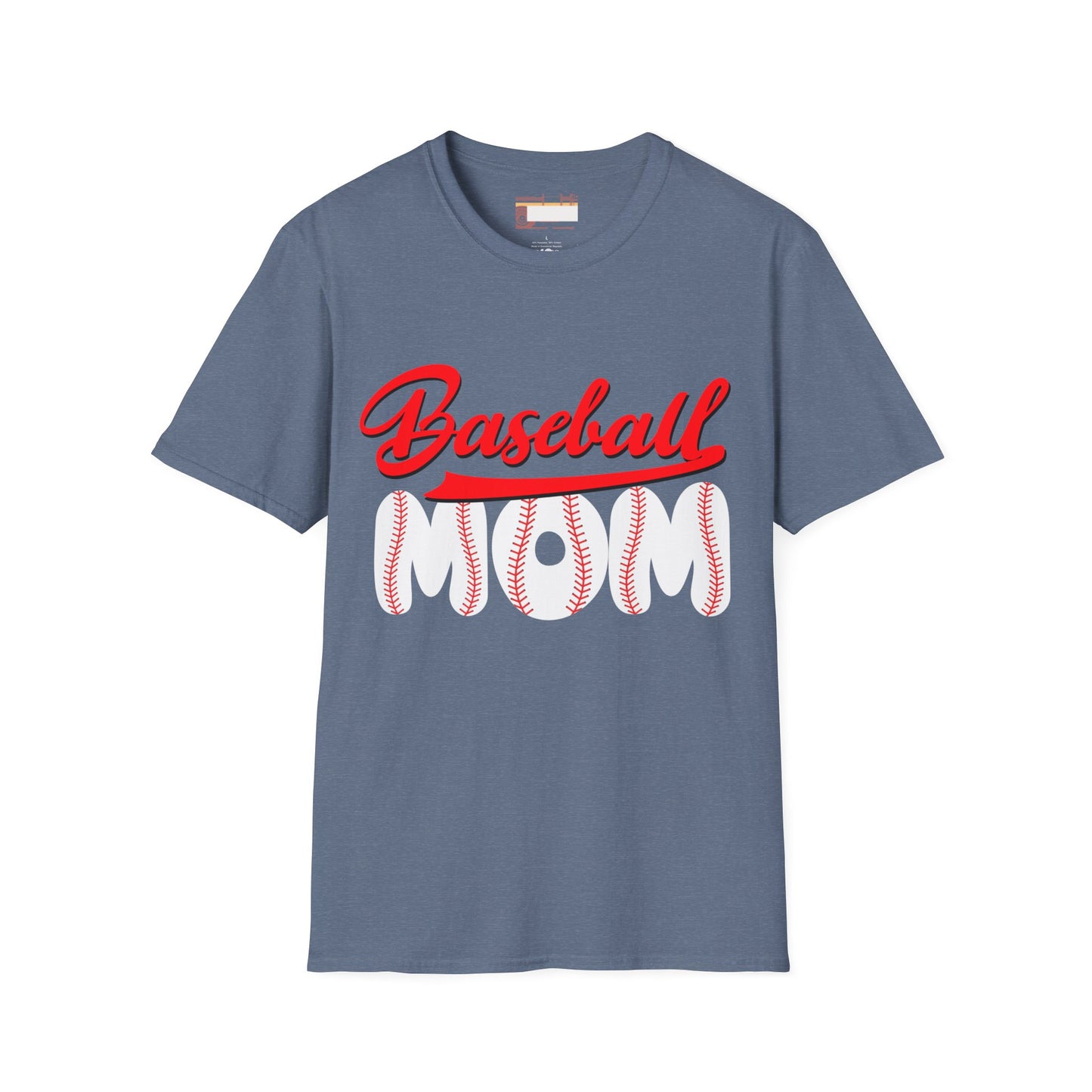 Graphic Base Ball Mom Comfort Styled T-shirts