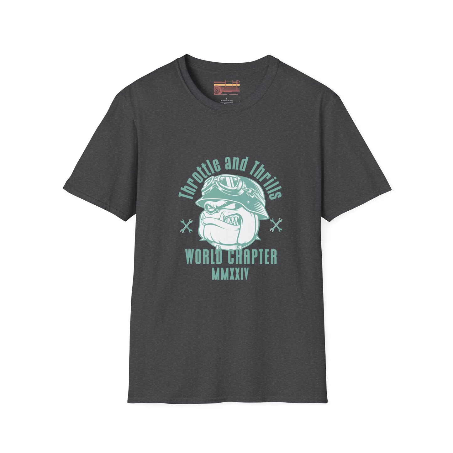 Throttle and Thrills Rider Ultimate Unisex Comfort Styled T-shirt