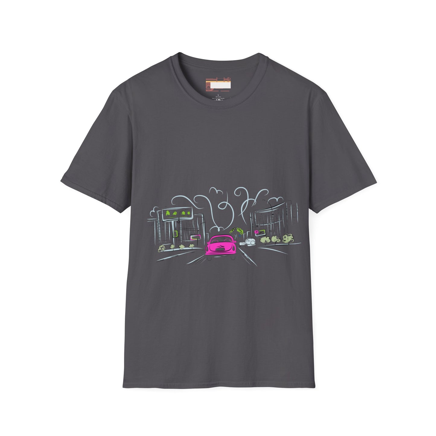 Graphic City Drama Designed Comfort Unisex T-shirt