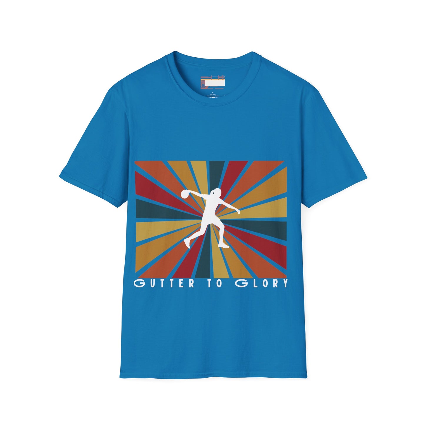 Retro Bowling Champion Bowling King Gutter To Glory Graphic Comfort Unisex T-shirt