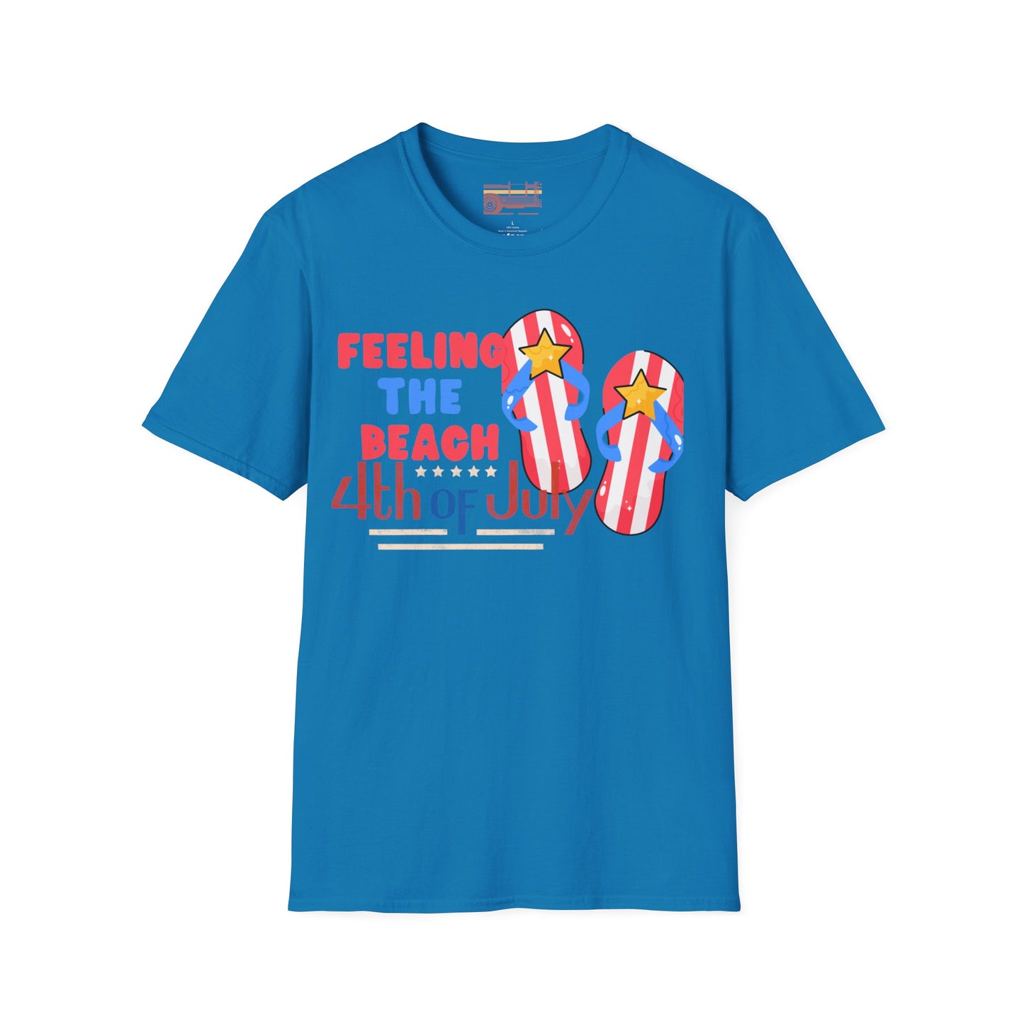 Feeling Like The Beachy This Independence Day July 4th Ultimate Comfort Unisex T-shirt