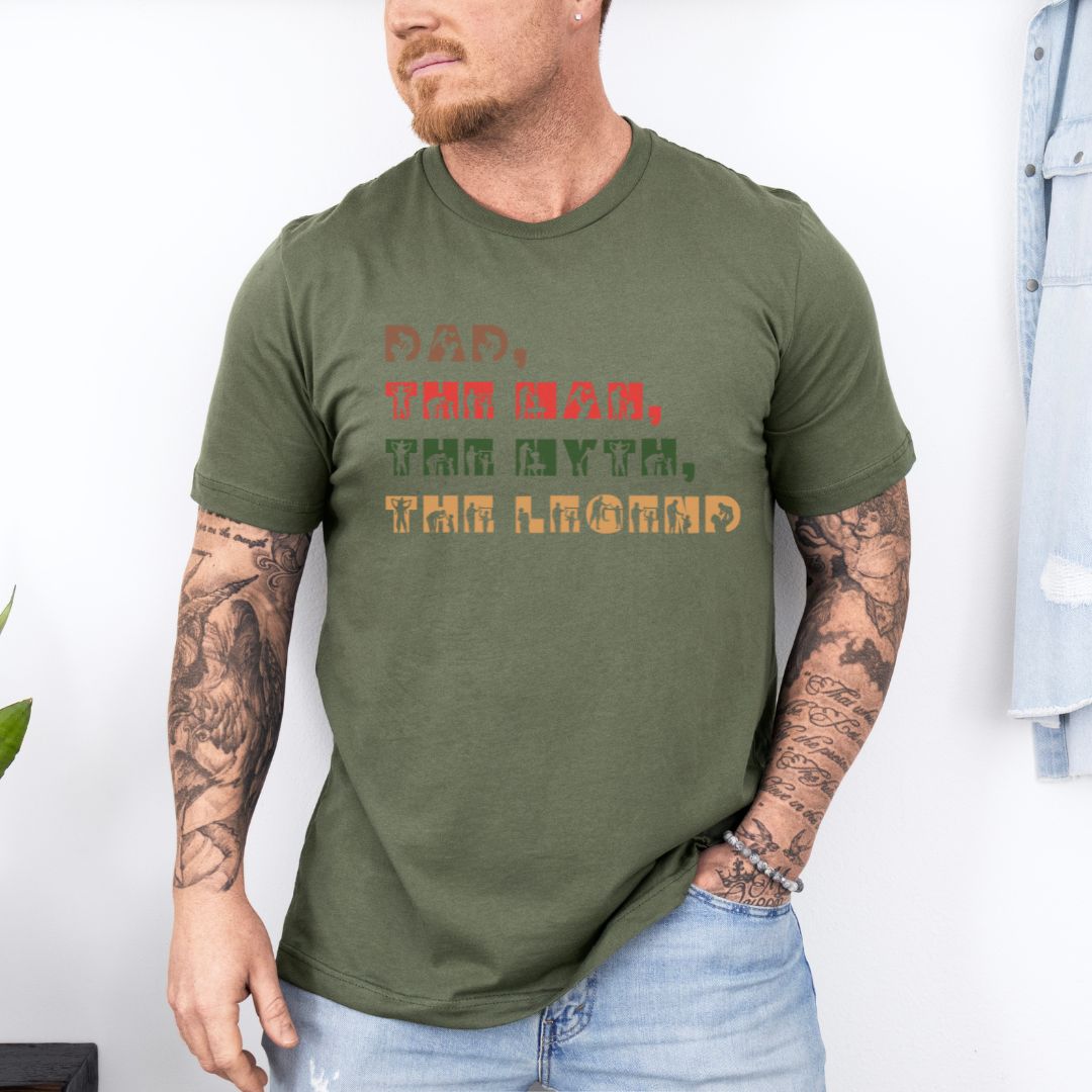 Dad The Man, Myth & Legend Ultimate Comfort T-shirt