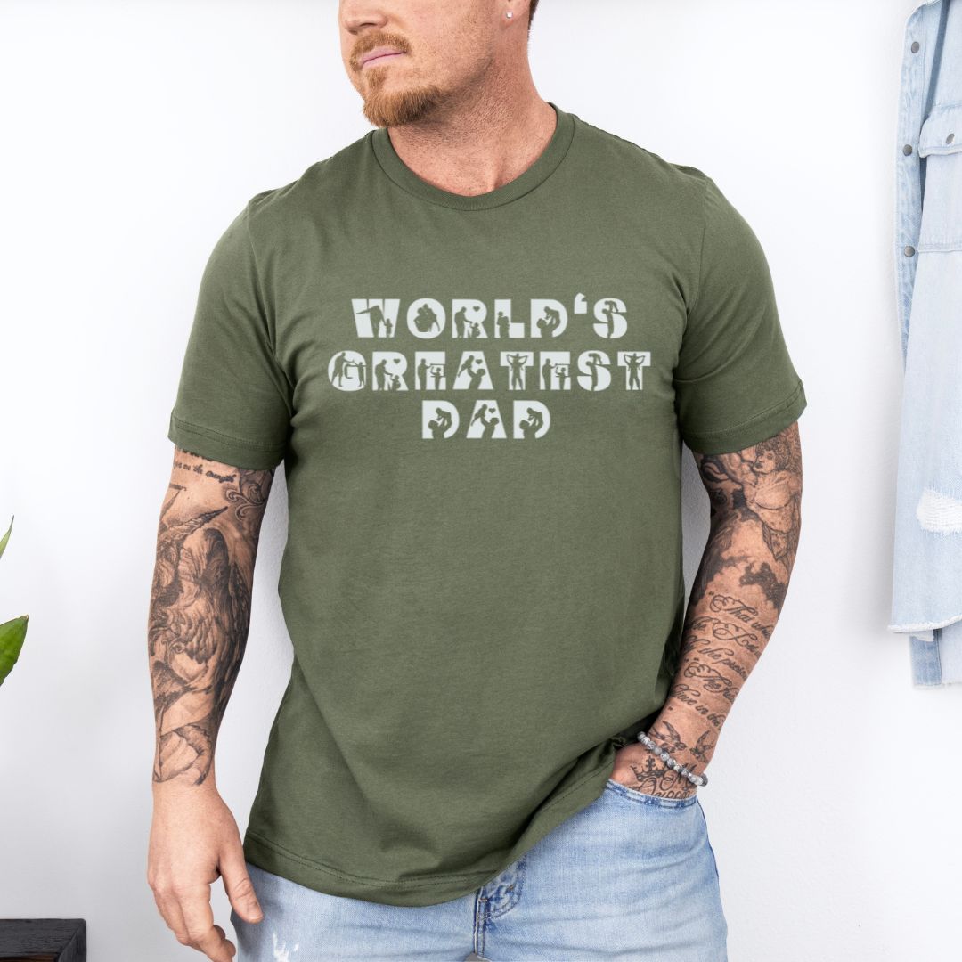 World's Greatest Dad Ultimate Comfort T-shirt
