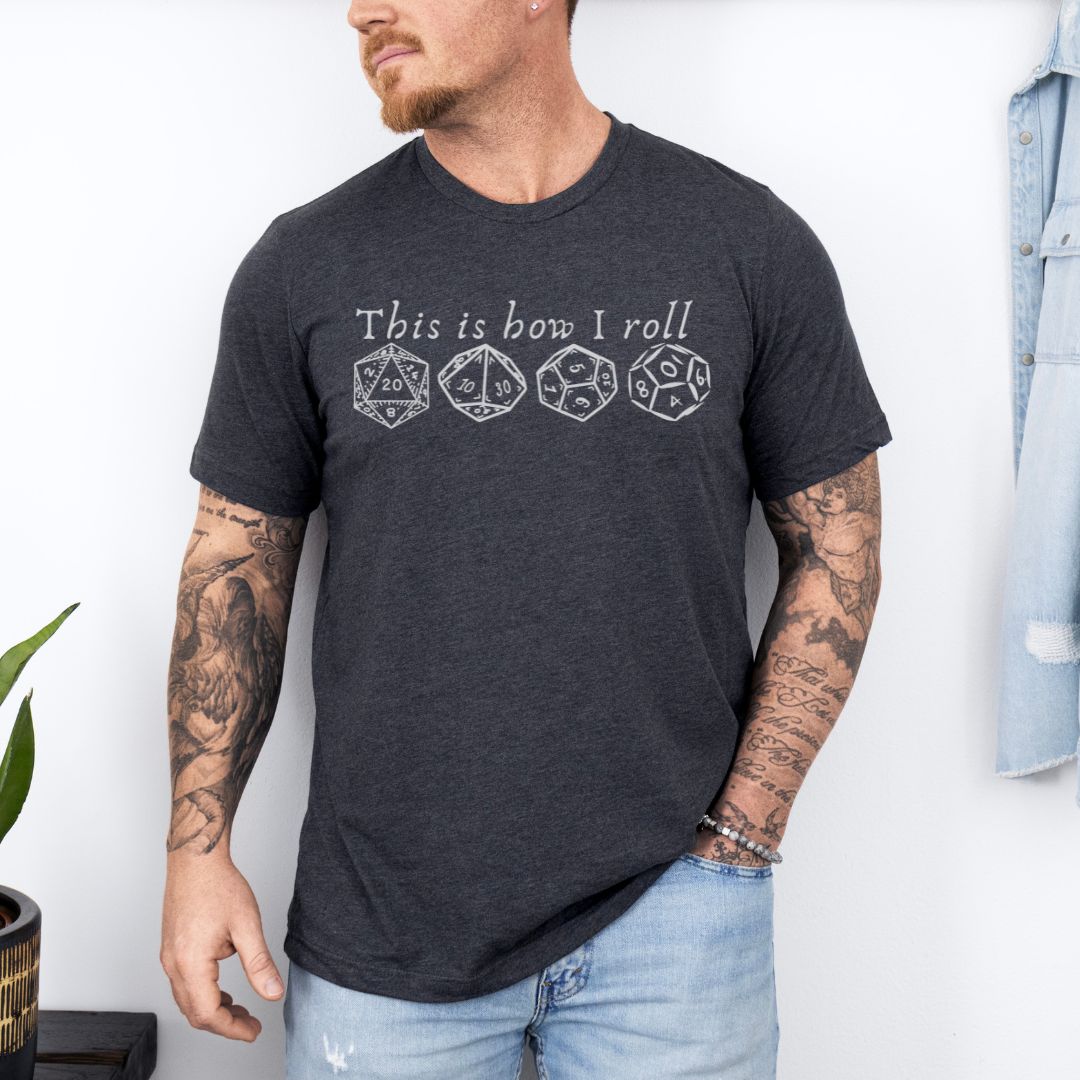 This Is How I roll Ultimate Comfort Styled Graphic T-shirt