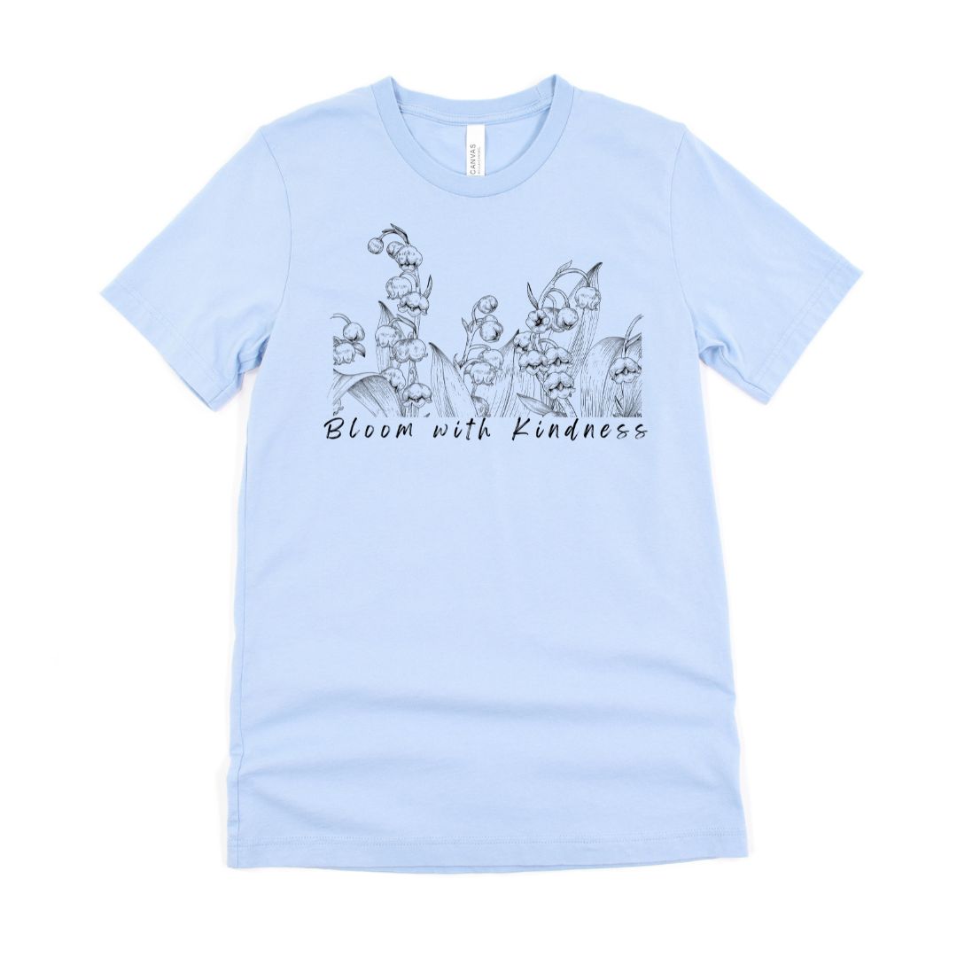 Bloom With Kindness Ultimate Comfort Styled T-shirt