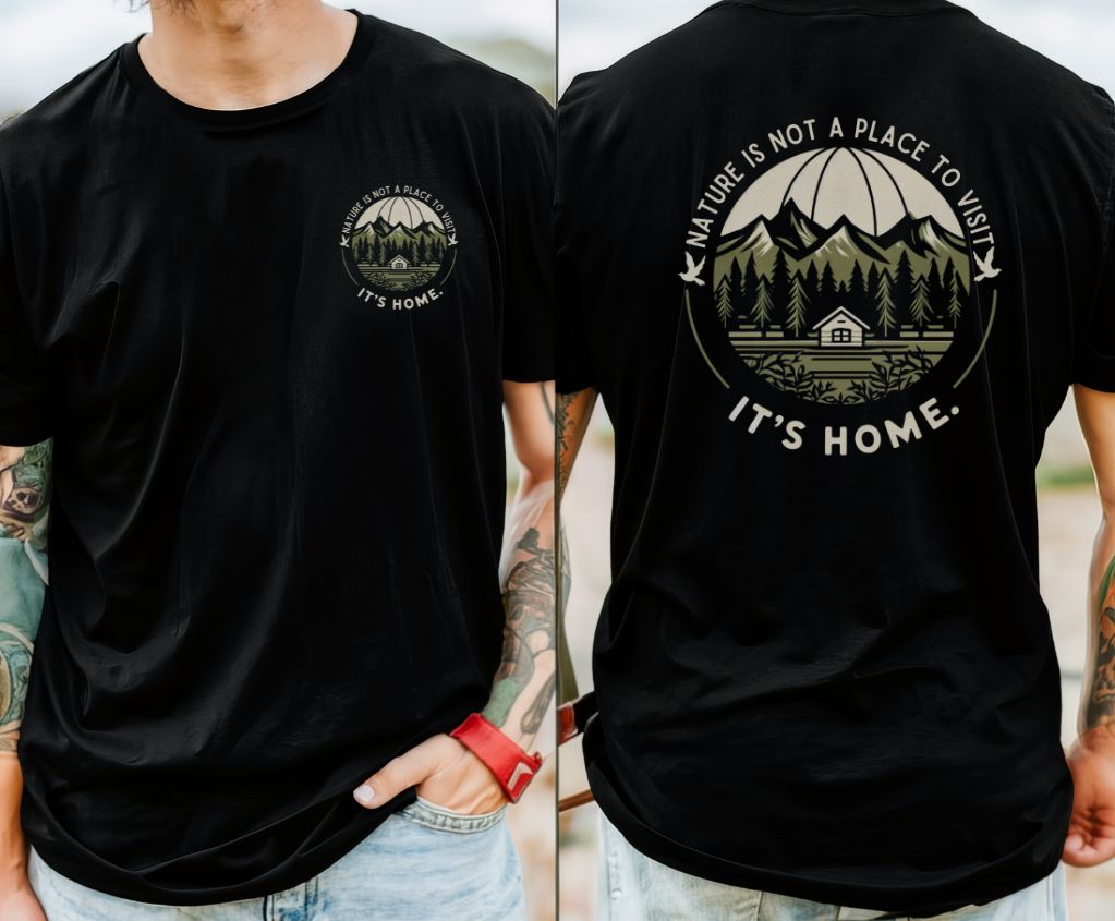 Nature Lovers Graphic Unisex T-shirt