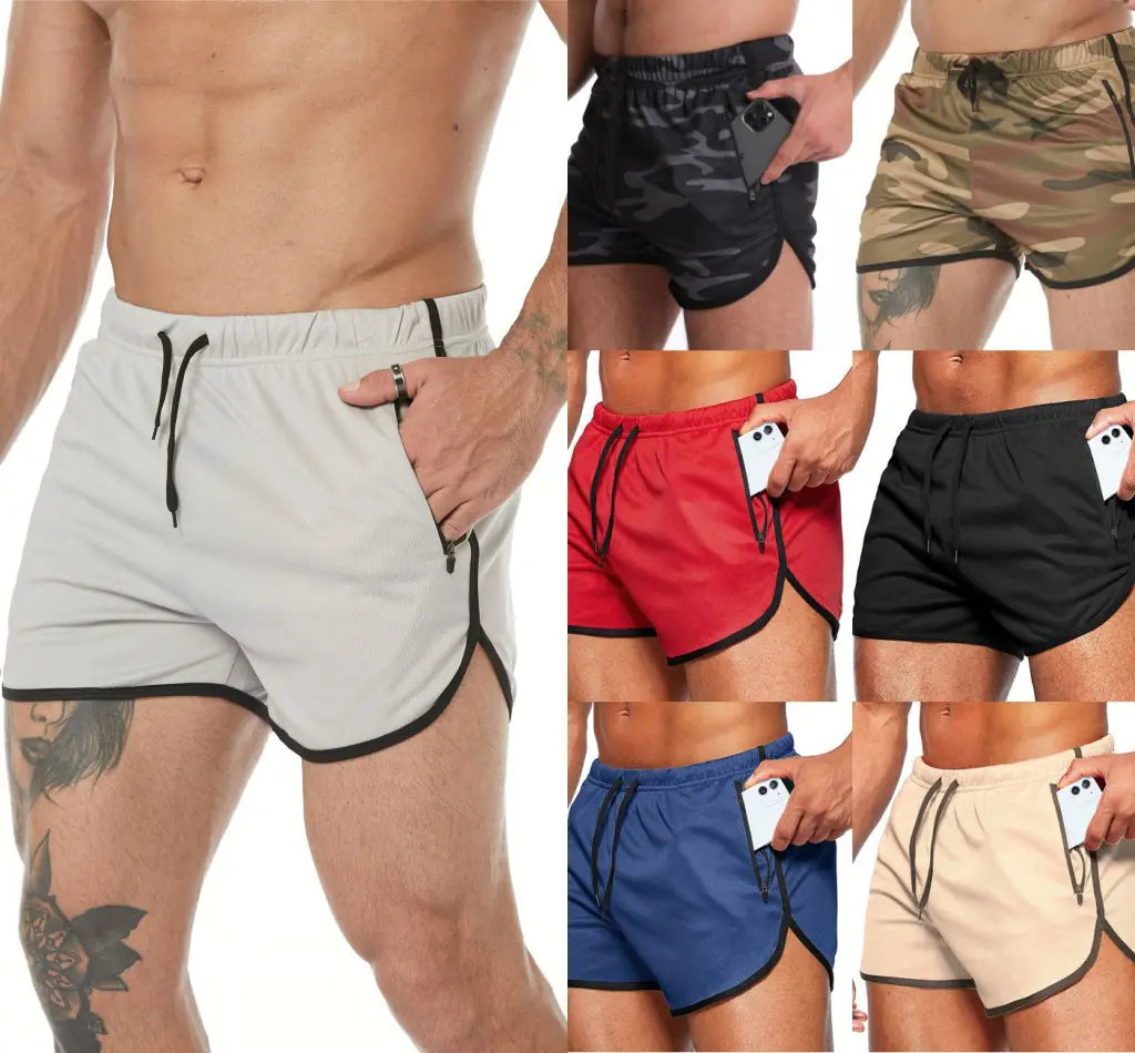 Men's Fitness Sports Shorts - Lightweight and Comfortable
