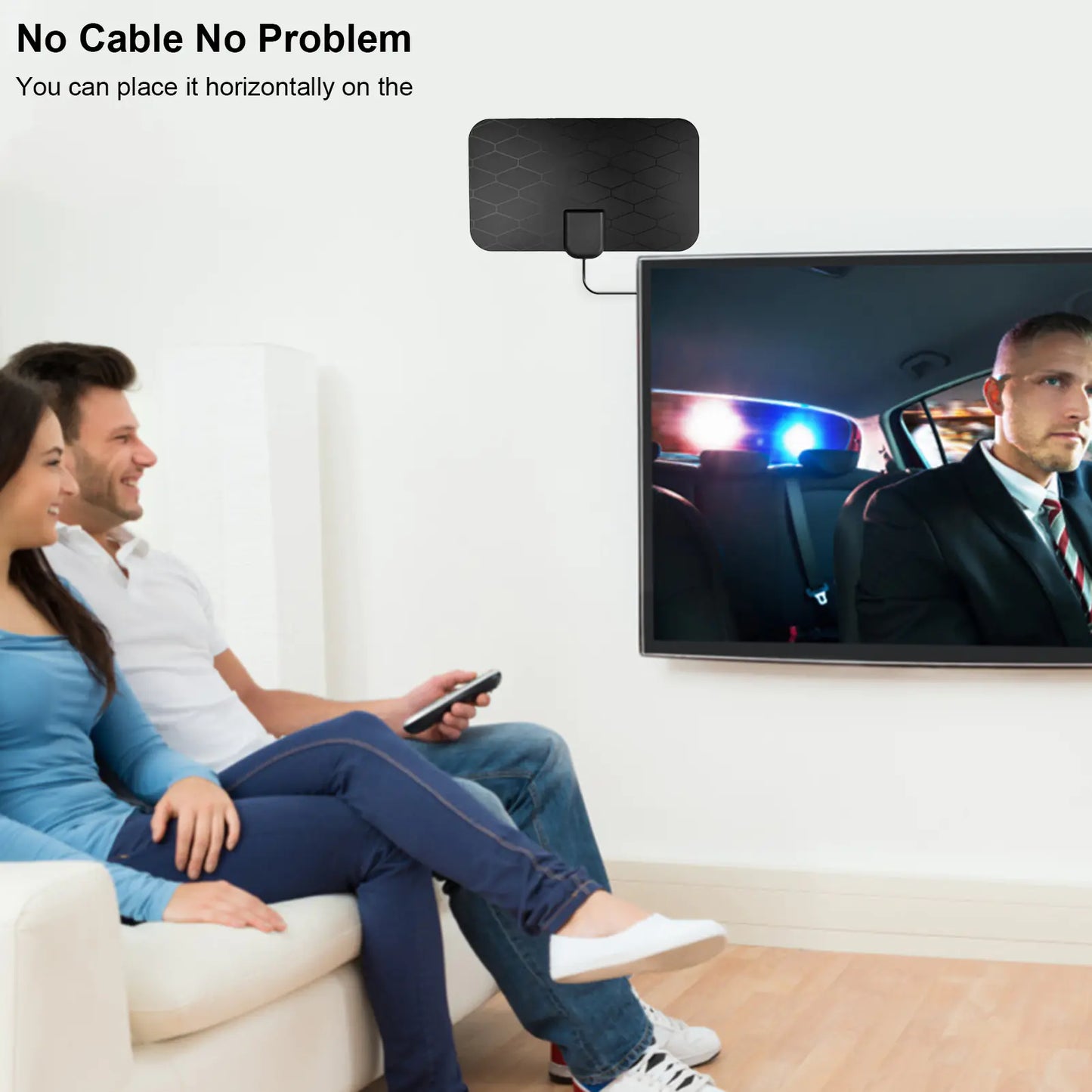 Indoor 4K TV Antenna for High-Definition Signal