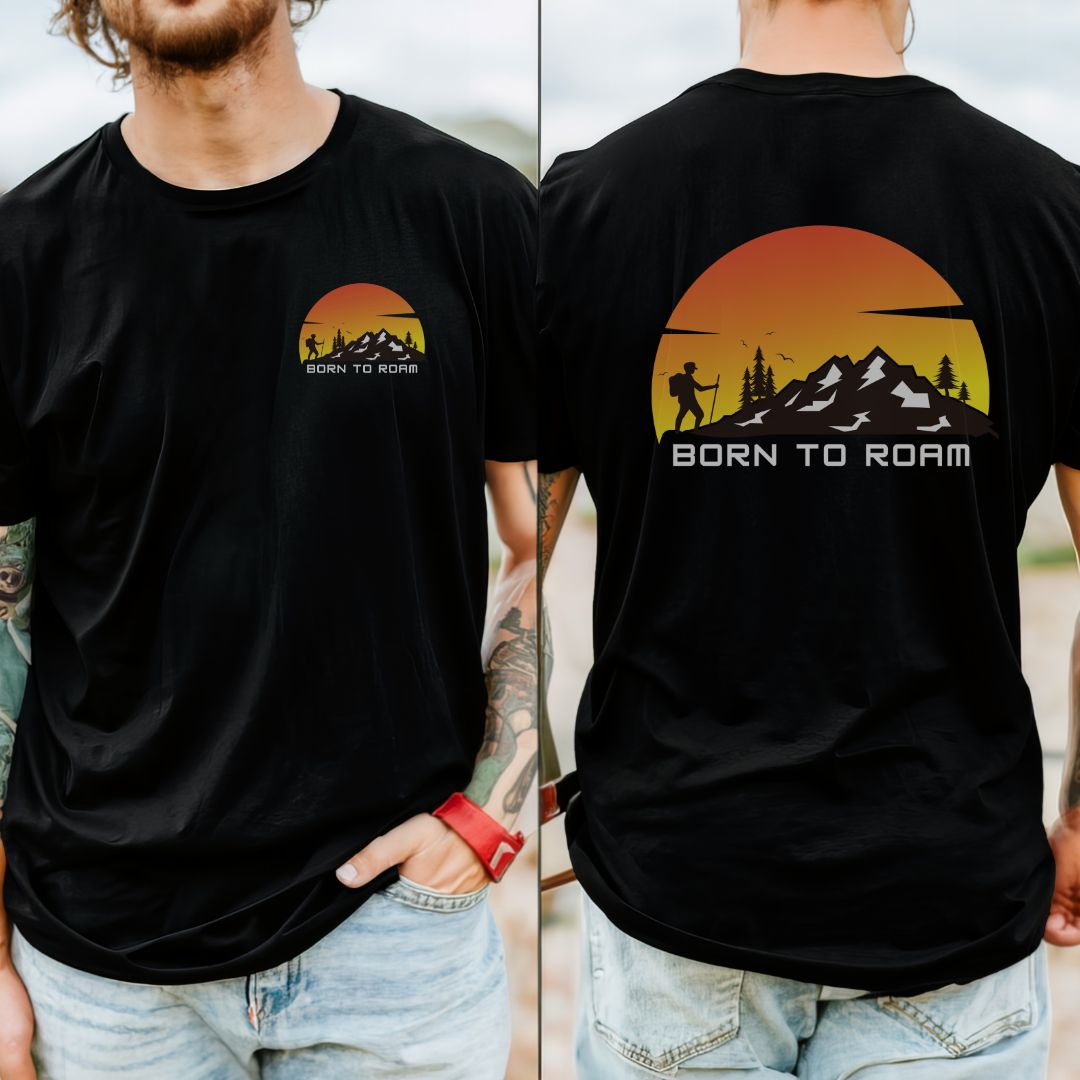 Born to Roam Ultimate Comfort Adventure Summer T-shirt