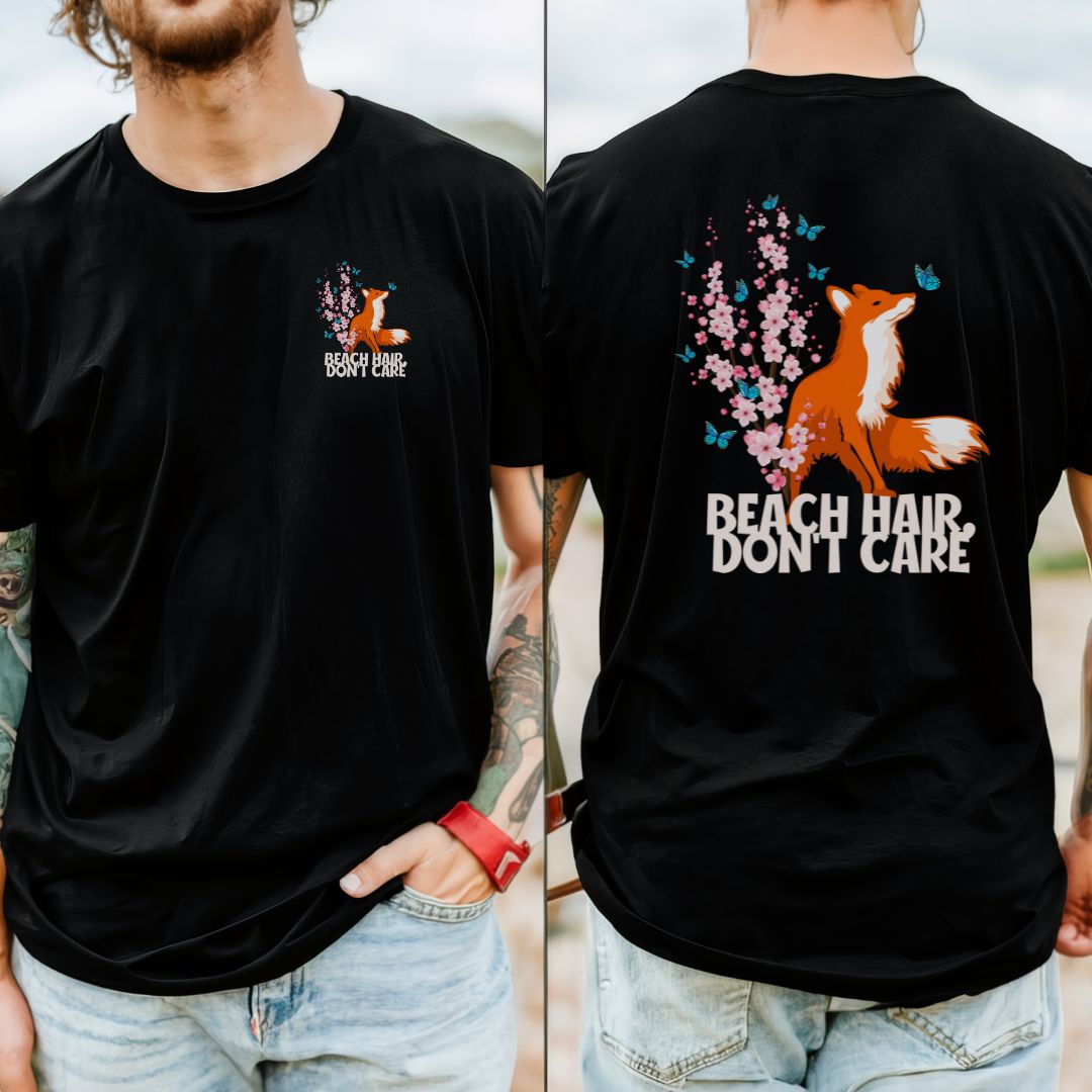 Classic Beach Hair Don't Care Summer Ultimate Comfort Styled Unisex T-shirt